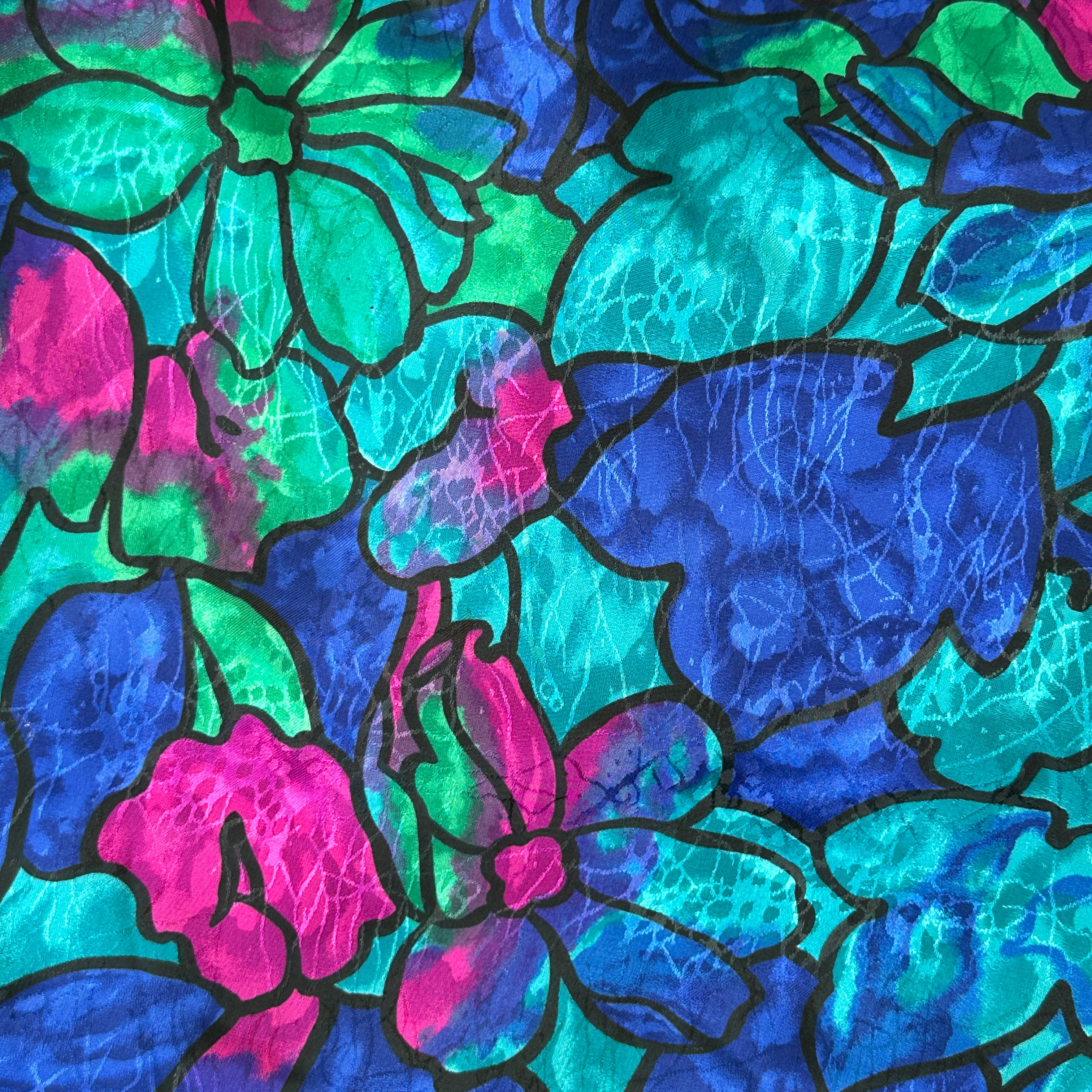 380cms 80's Themed Dress Fabric