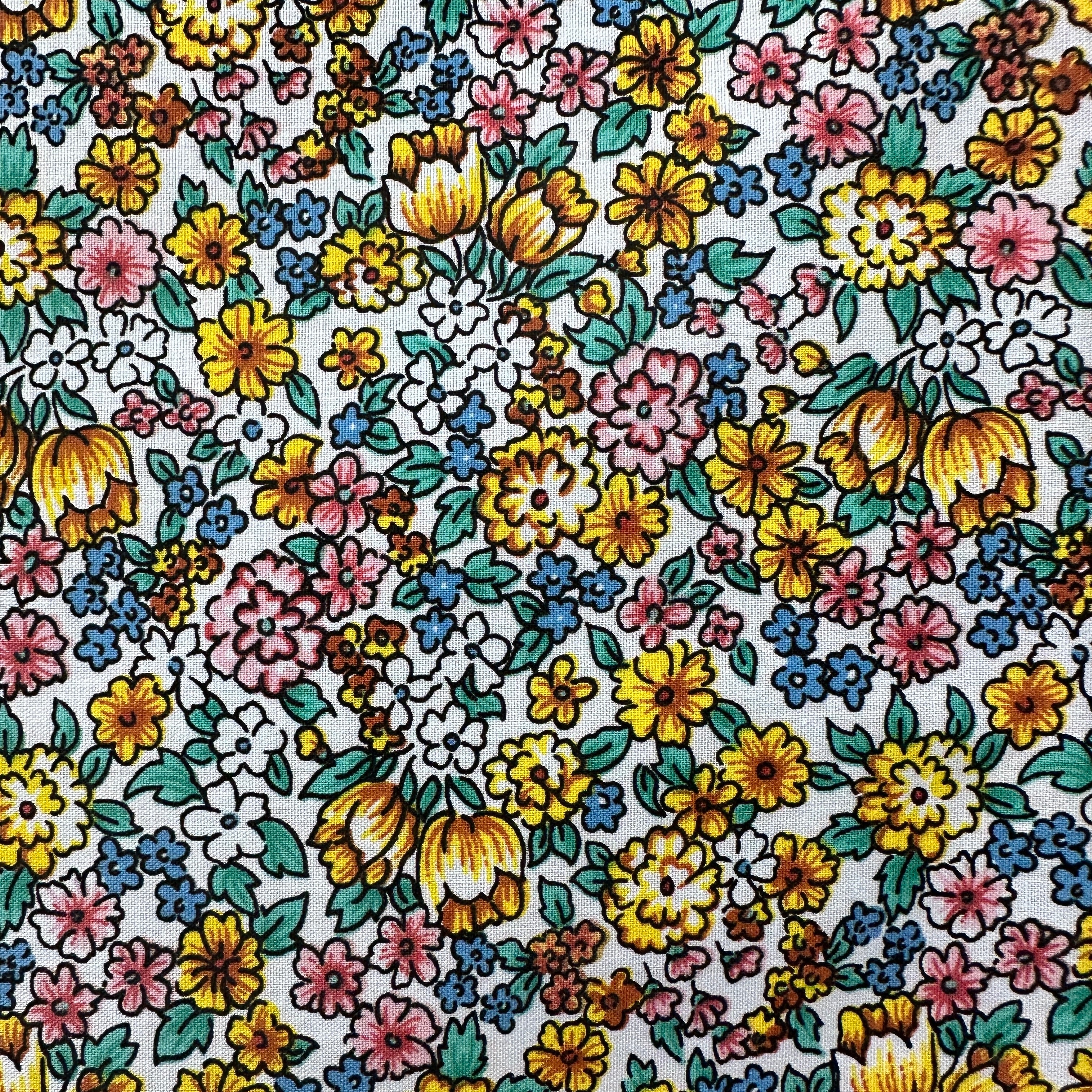 130cms Modern Cute Floral Fabric