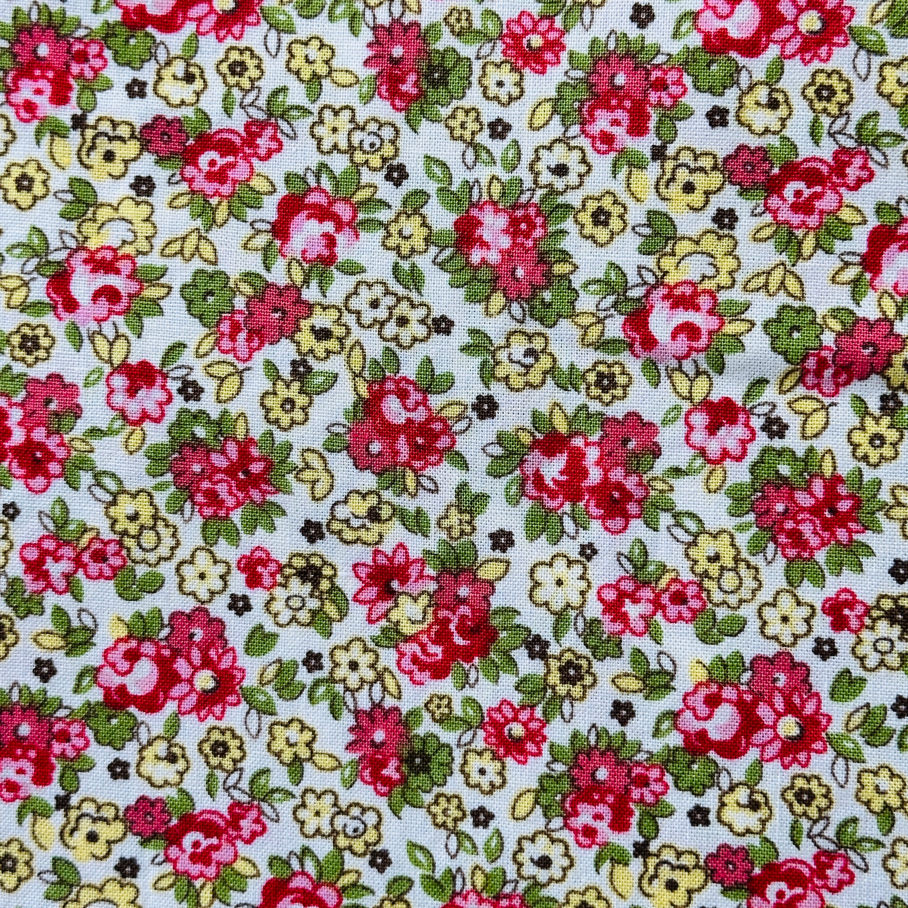 200cms Pretty Floral Donna wilder Cotton Fabric