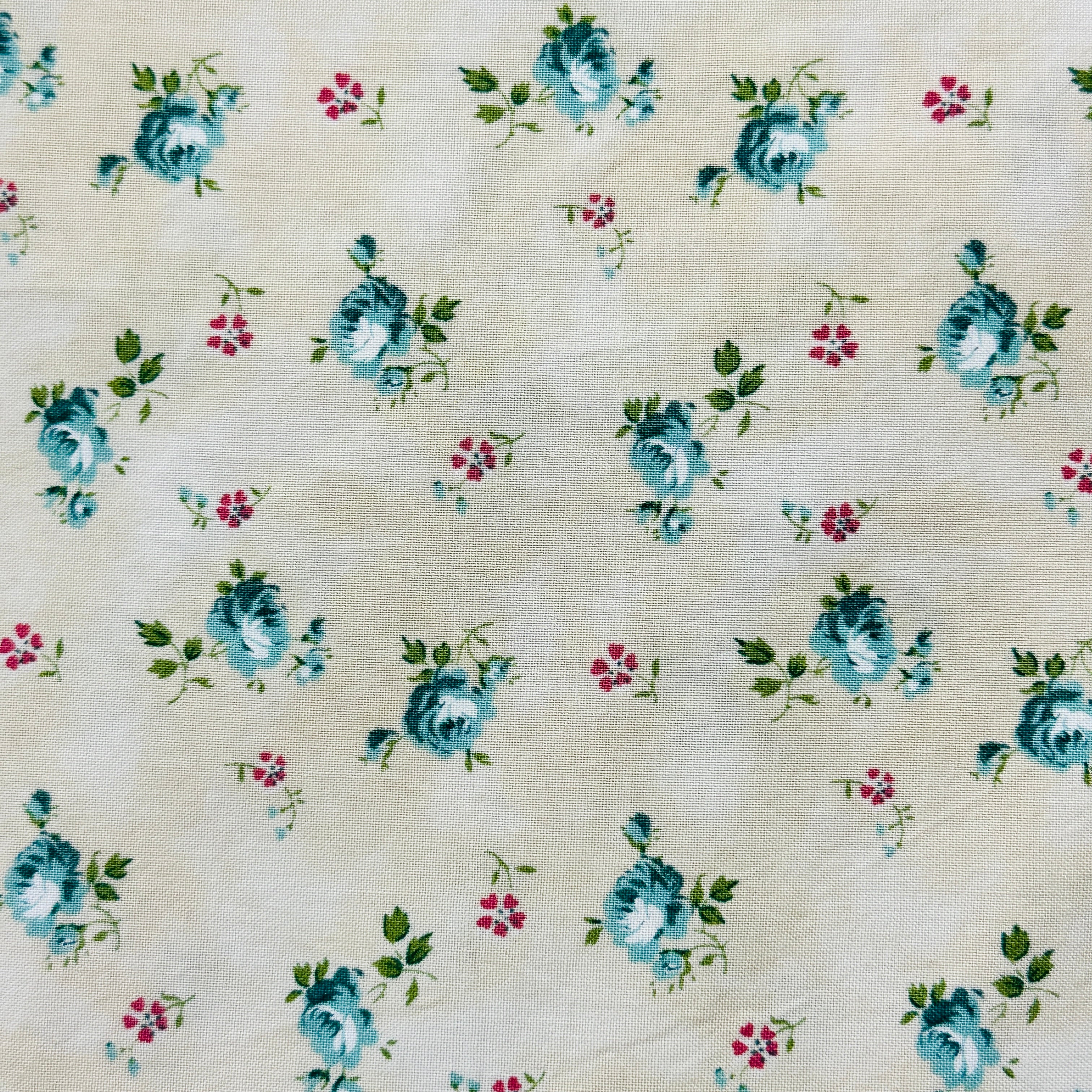 560cms Large Lot of Cotton Floral Fabric