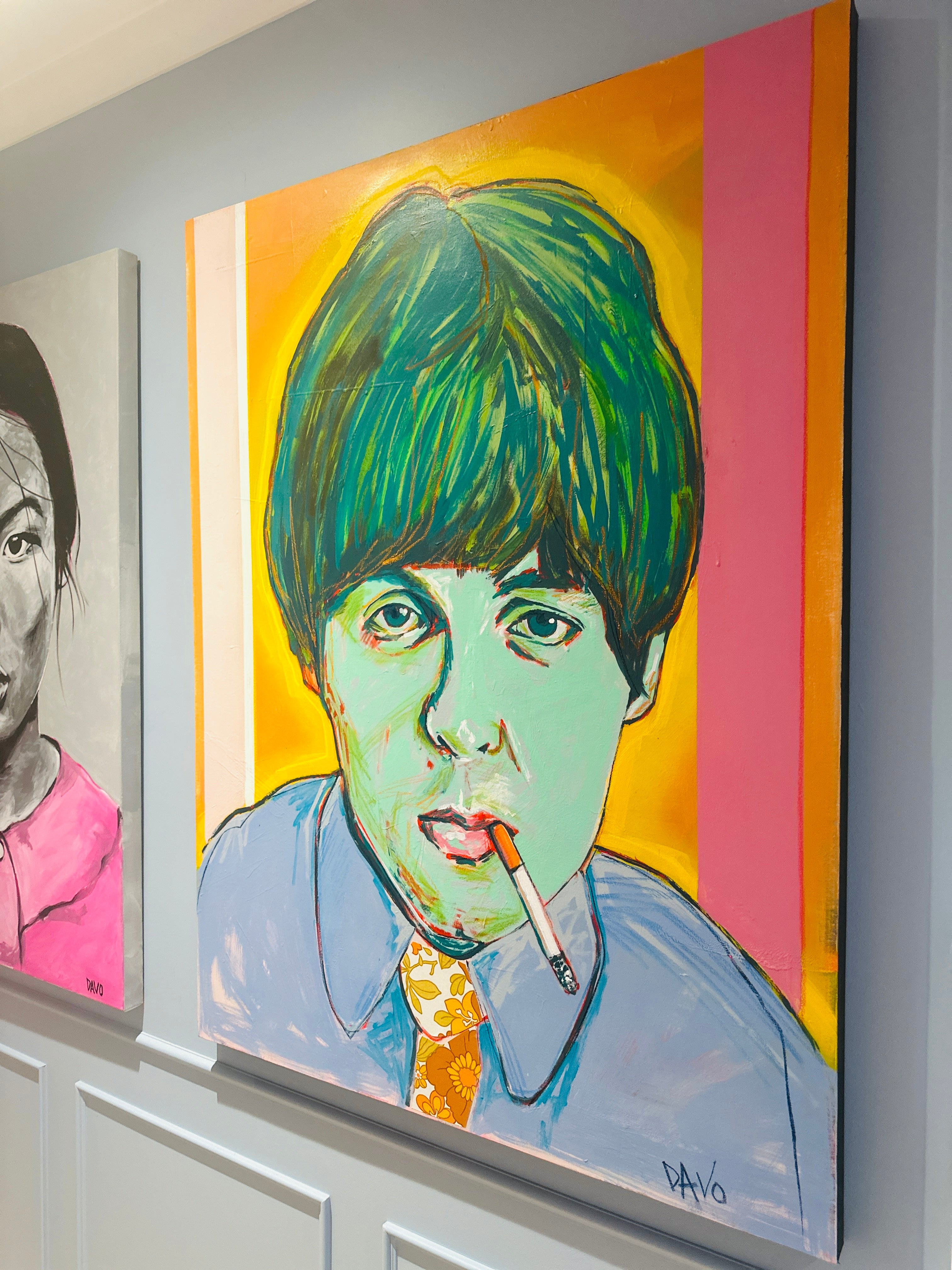 Original One of a Kind Canvas HUGE