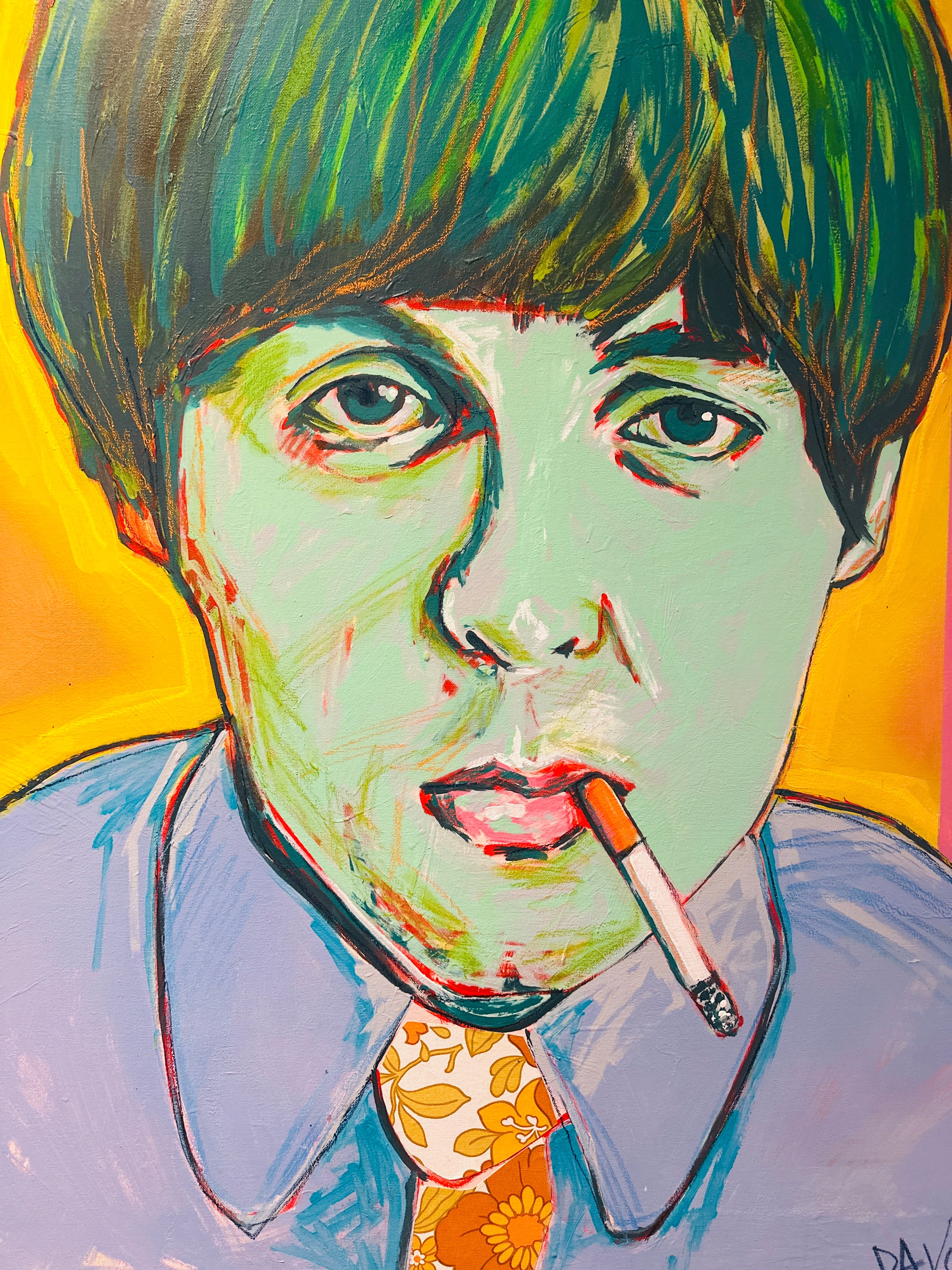 Original One of a Kind Canvas HUGE