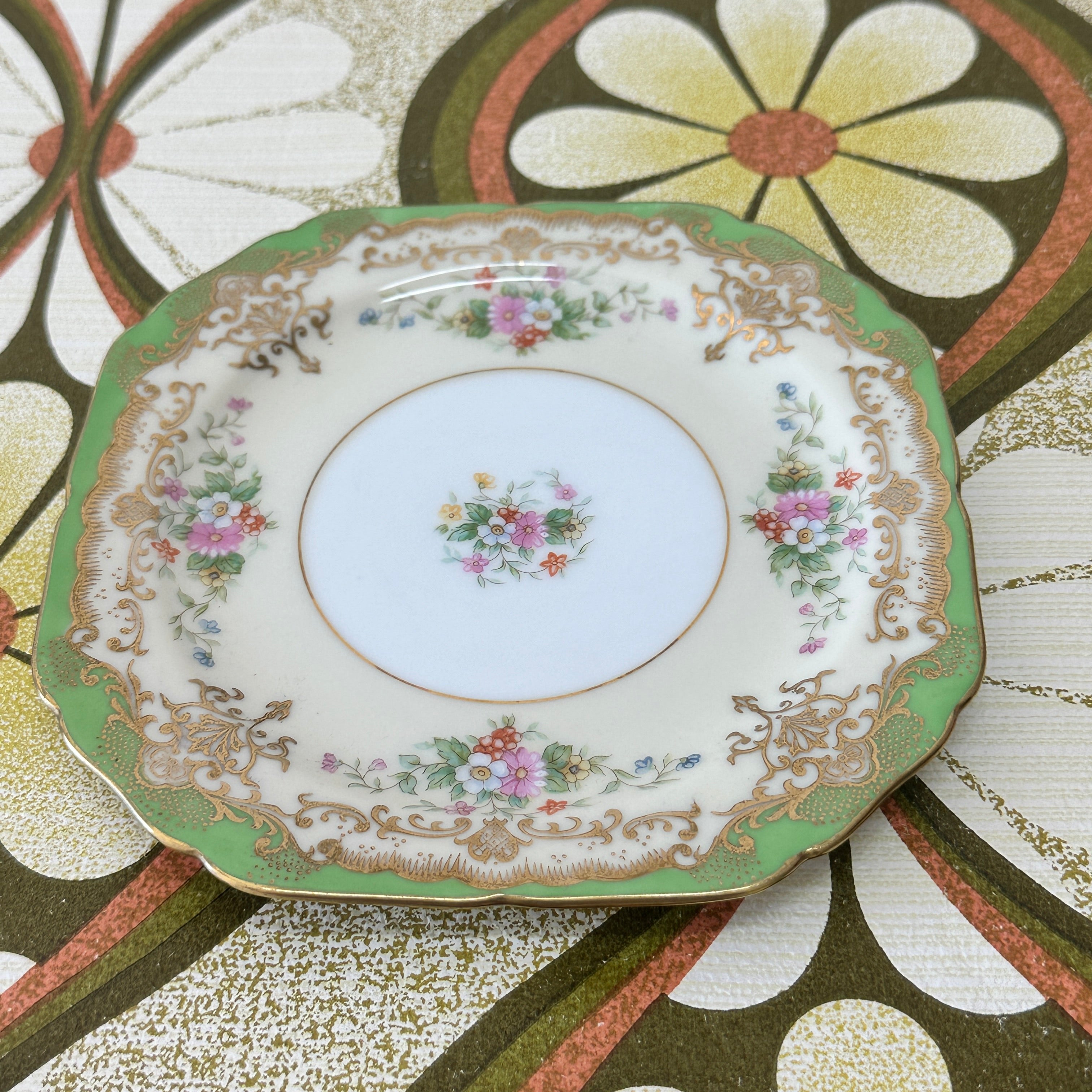 BEAUTIFUL Noritake Plate Vintage Floral