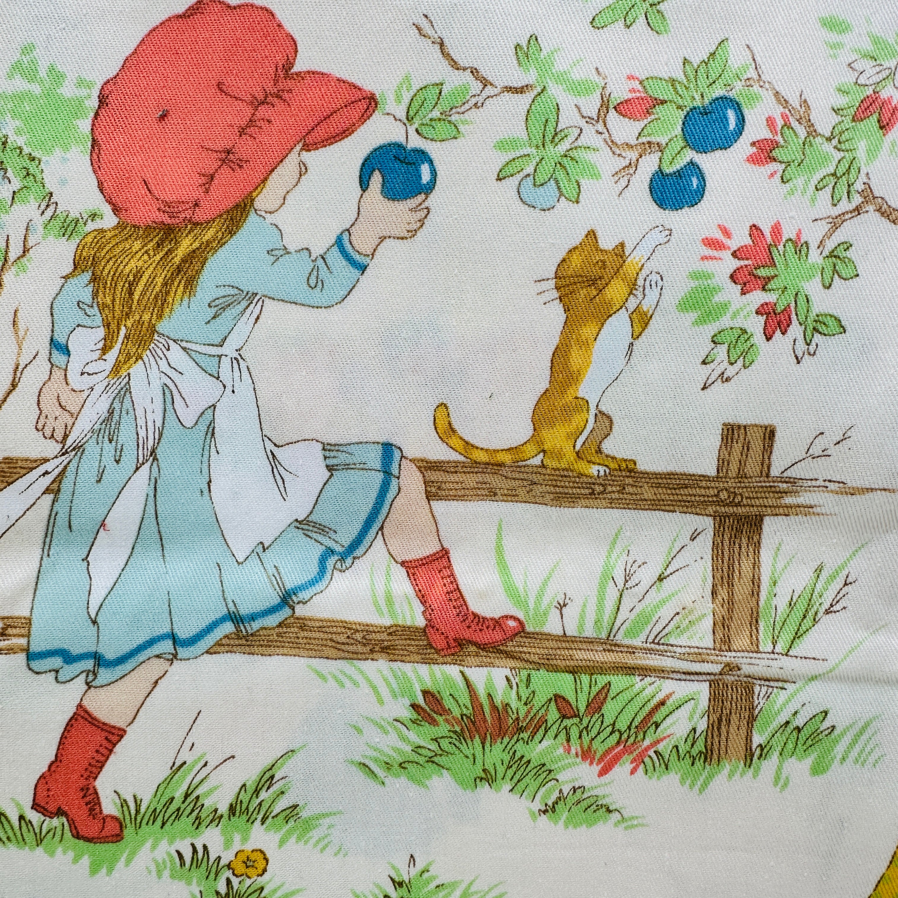 200cms Cute Vintage Children's Fabric Little Girl