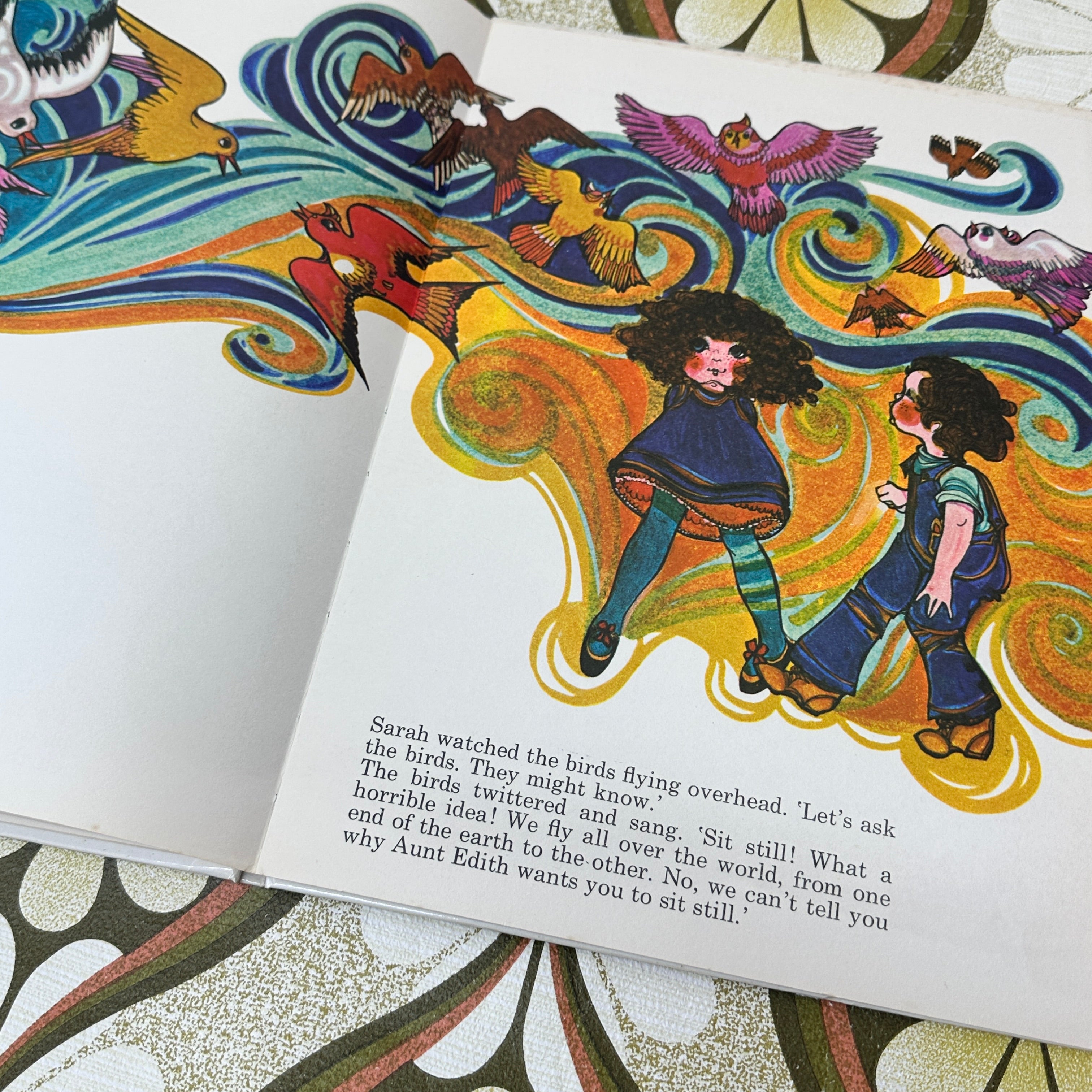 Please Sit Still Natalie Scott Hard Cover Vintage BOOK