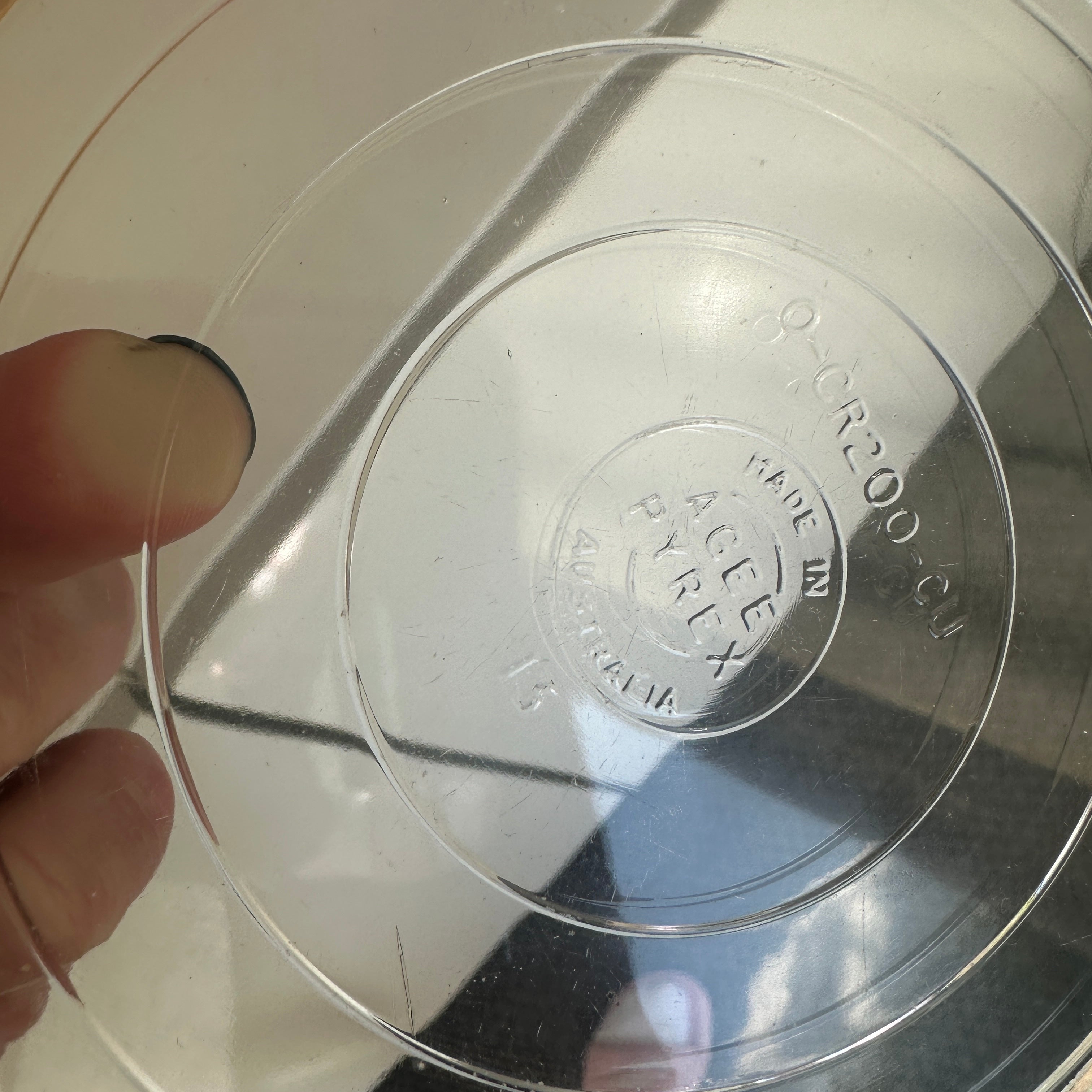 AGEE Pyrex Australia - CR-200 CU LID # 13