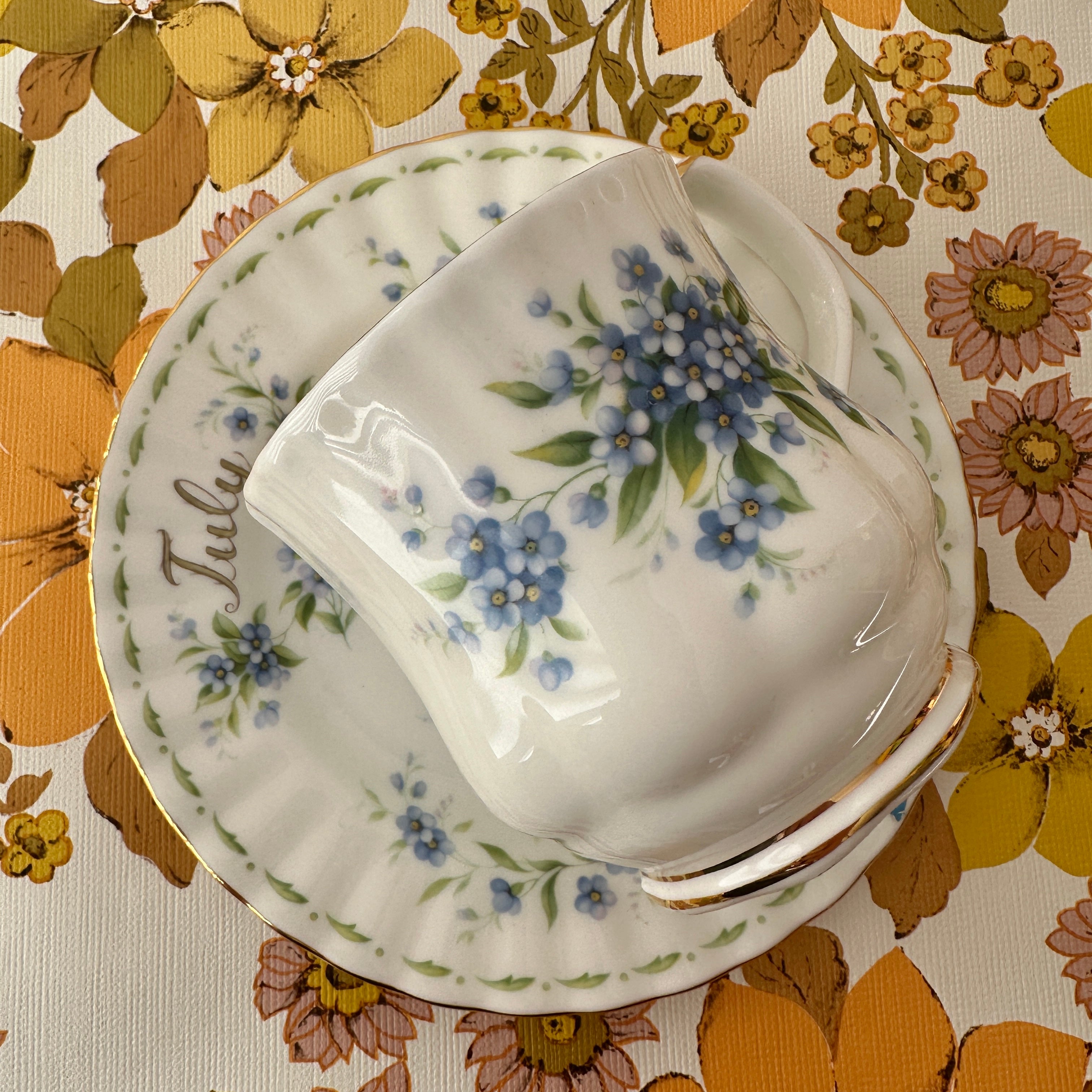 Royal Albert July Collectable FORGET ME NOT