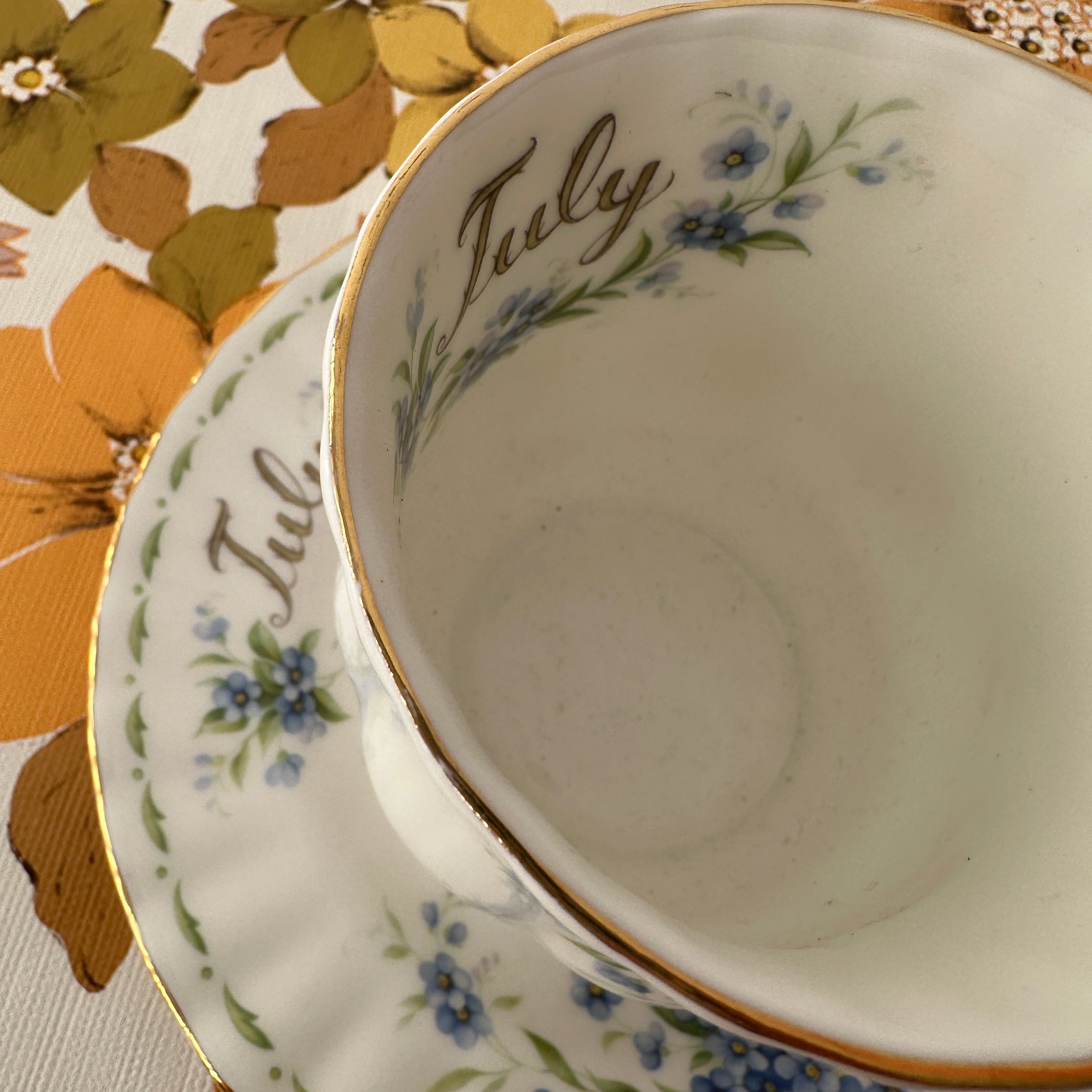 Royal Albert July Collectable FORGET ME NOT