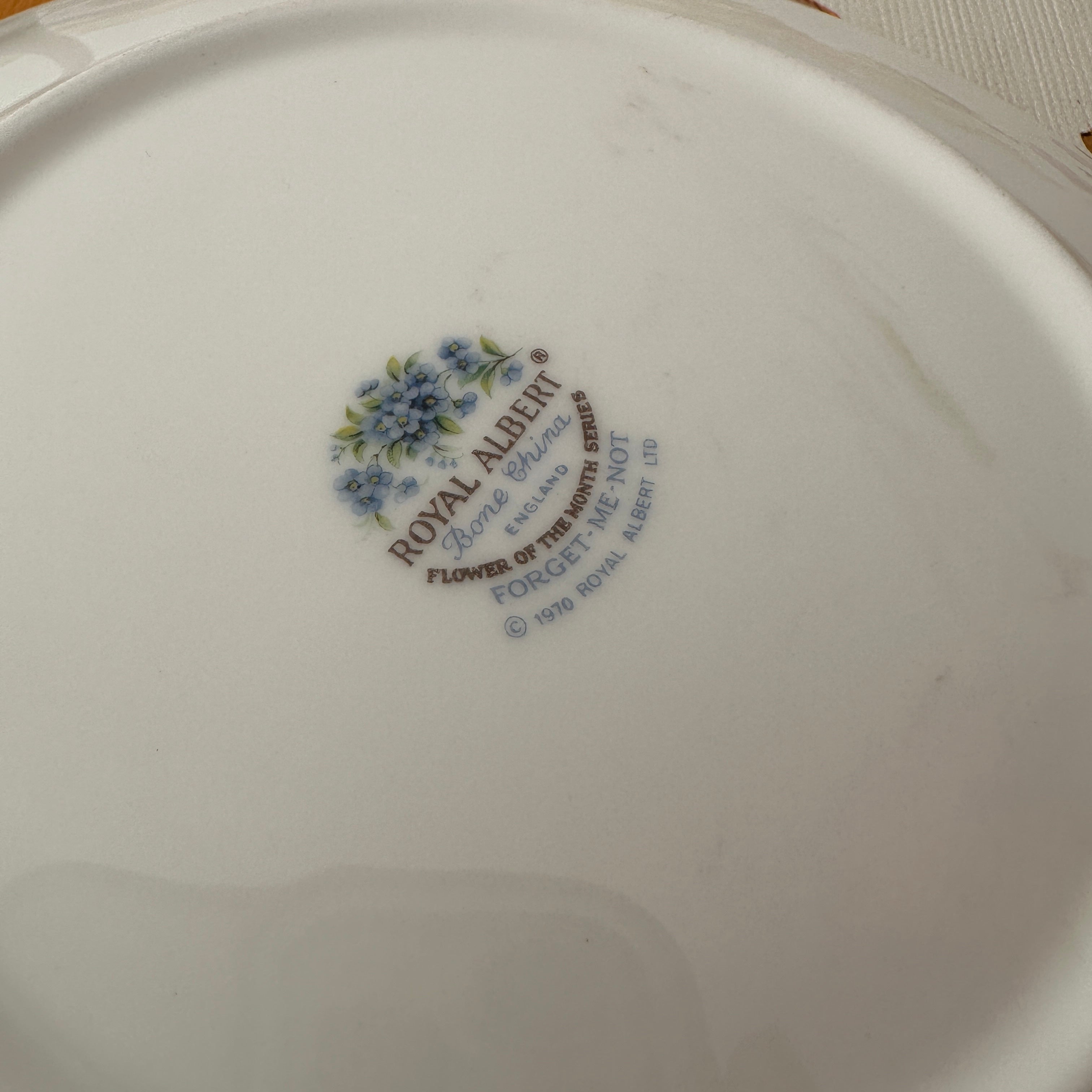 Royal Albert July Collectable FORGET ME NOT