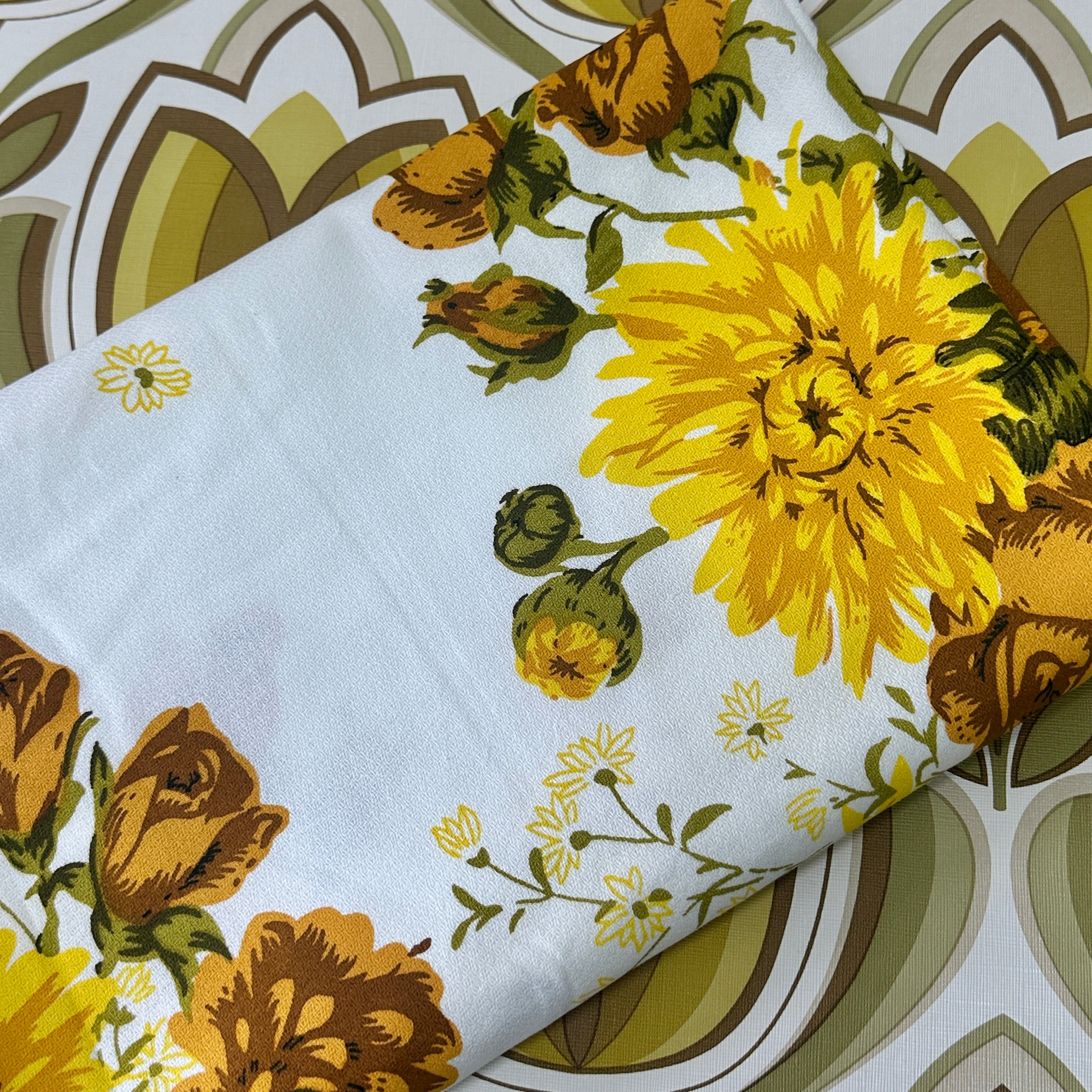 UNUSED Vintage Cotton Tablecloth