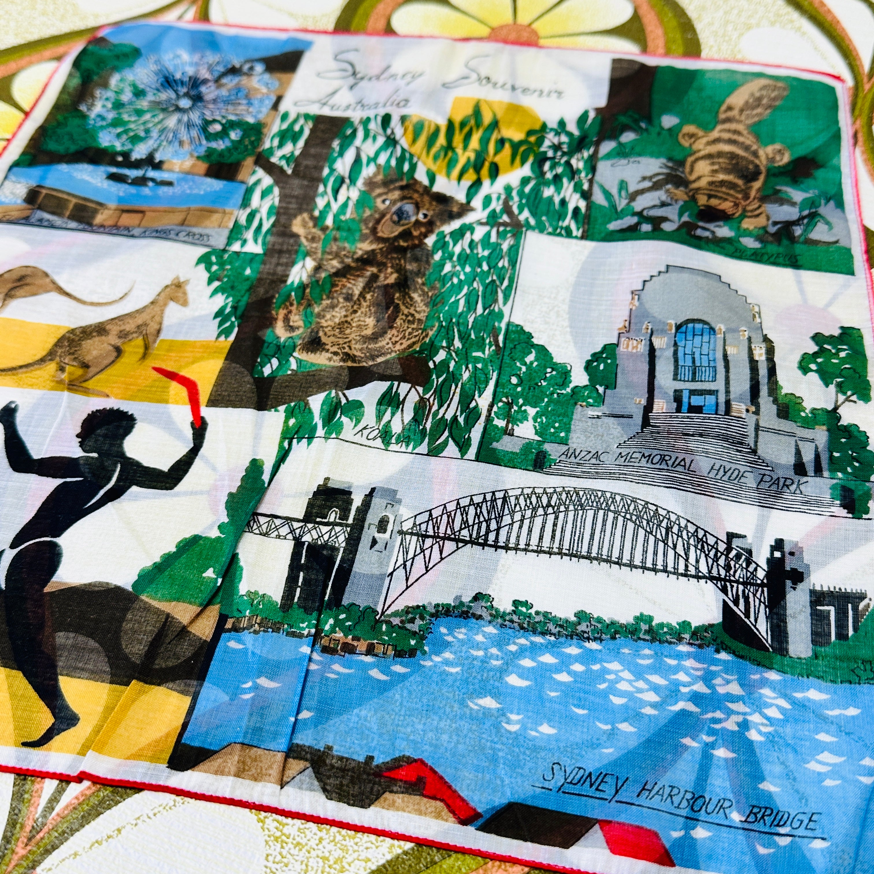 Sydney Souvenir VINTAGE Hanky