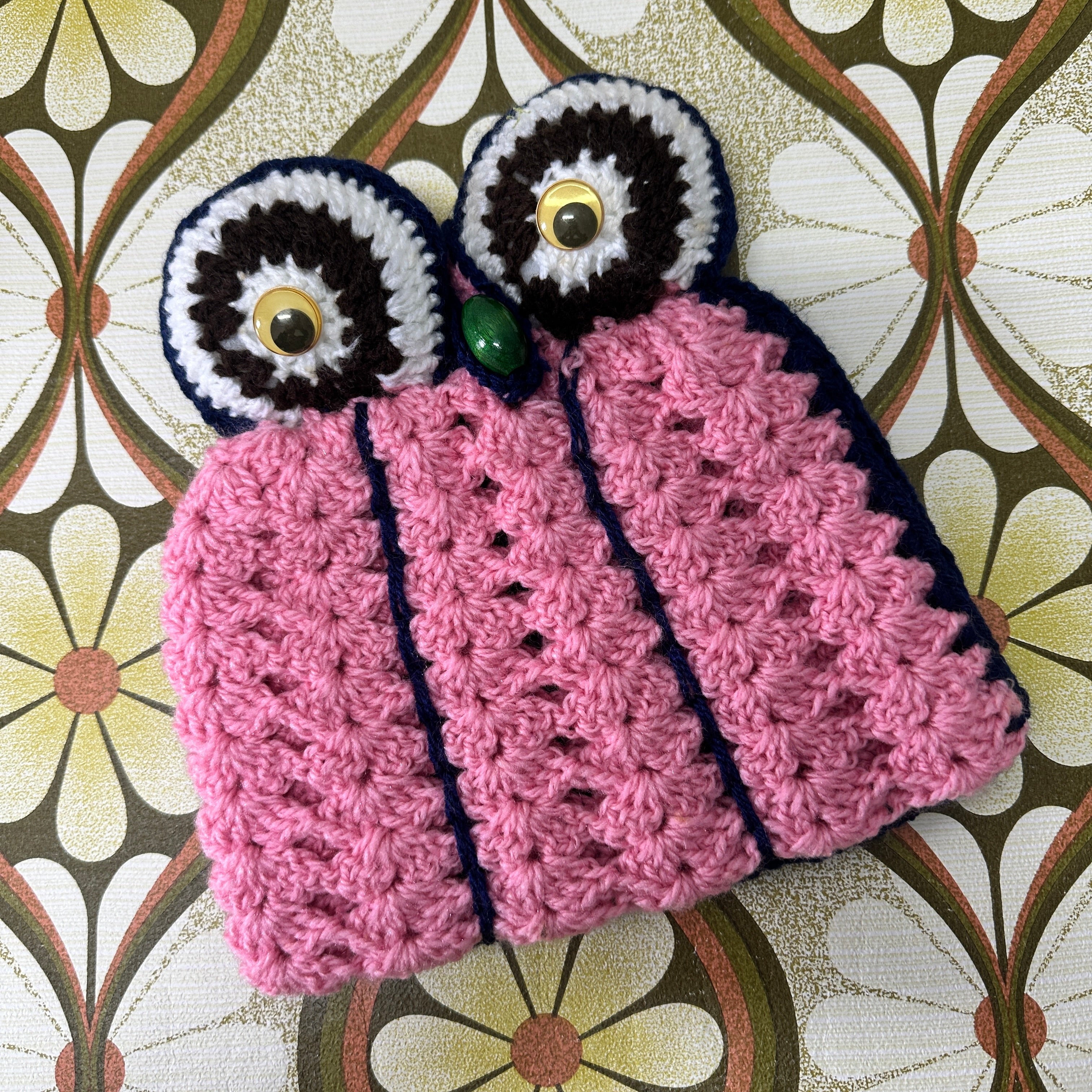 Retro Knitted Tea Pot Cosie