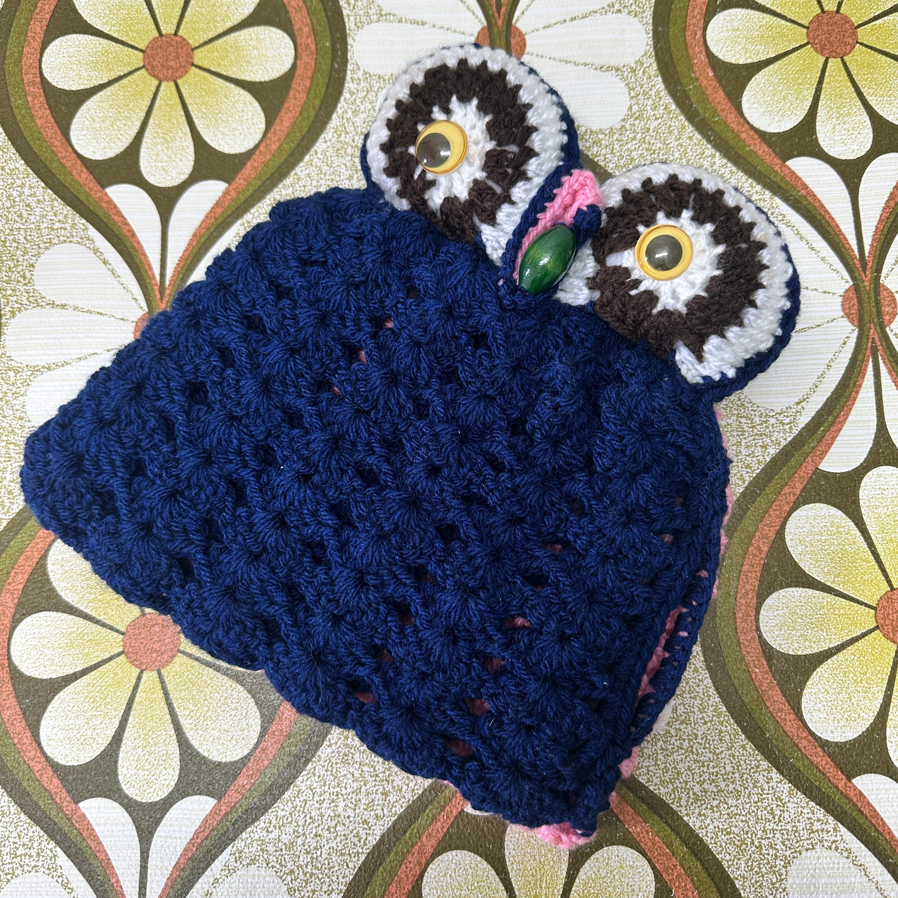 Retro Knitted Tea Pot Cosie