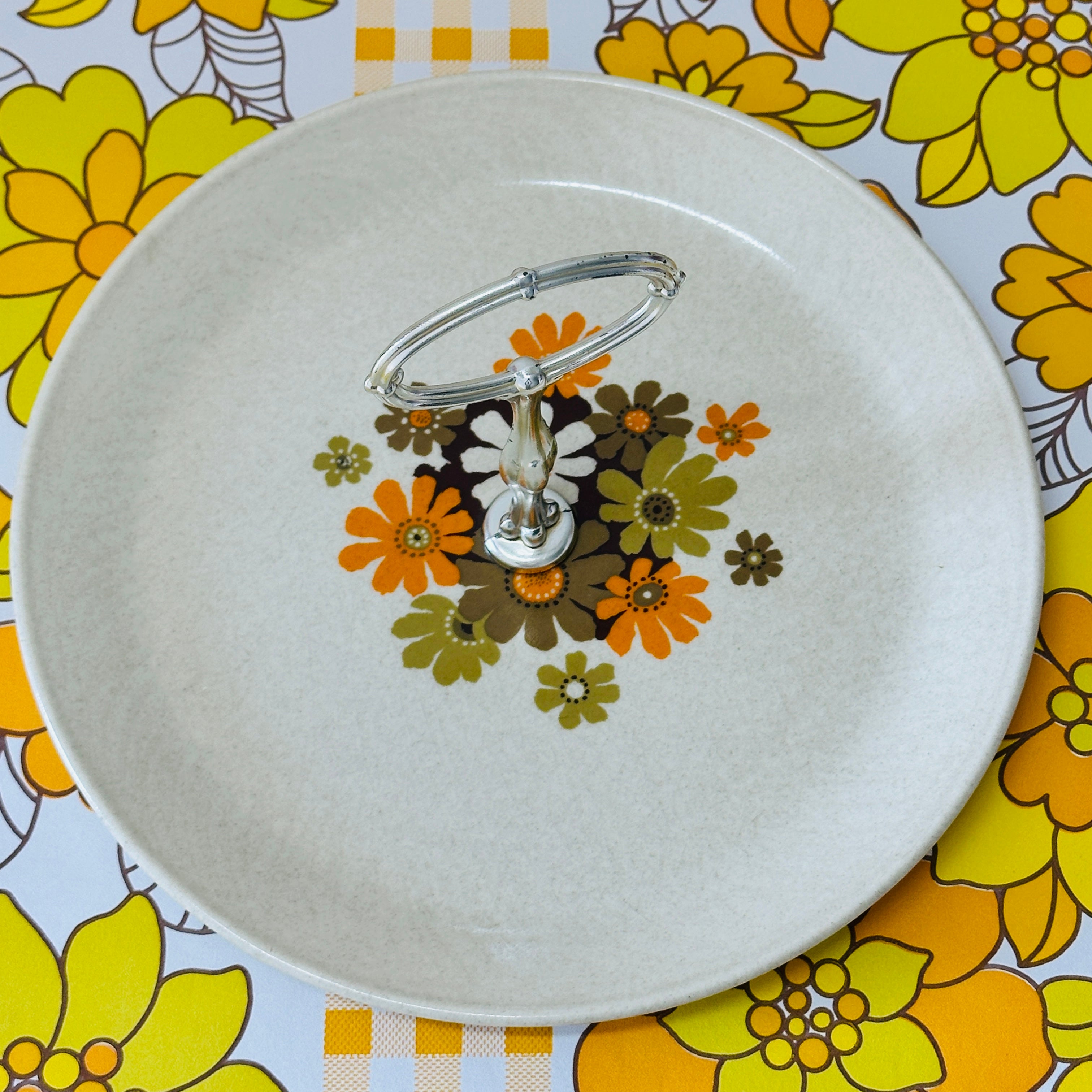 Johnson of Australia Cake Plate RETRO