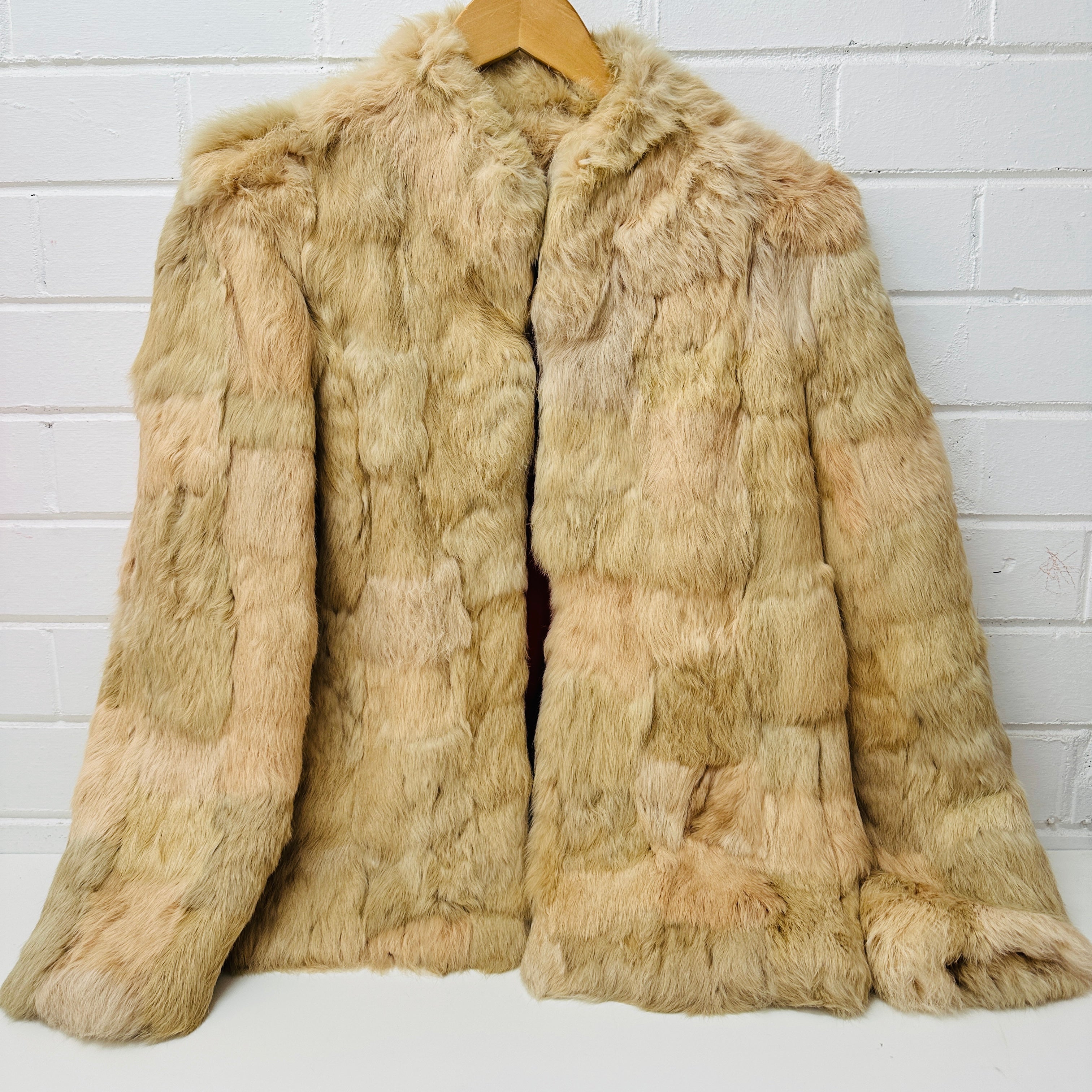 Beautiful Vintage Fur Coat Caramel