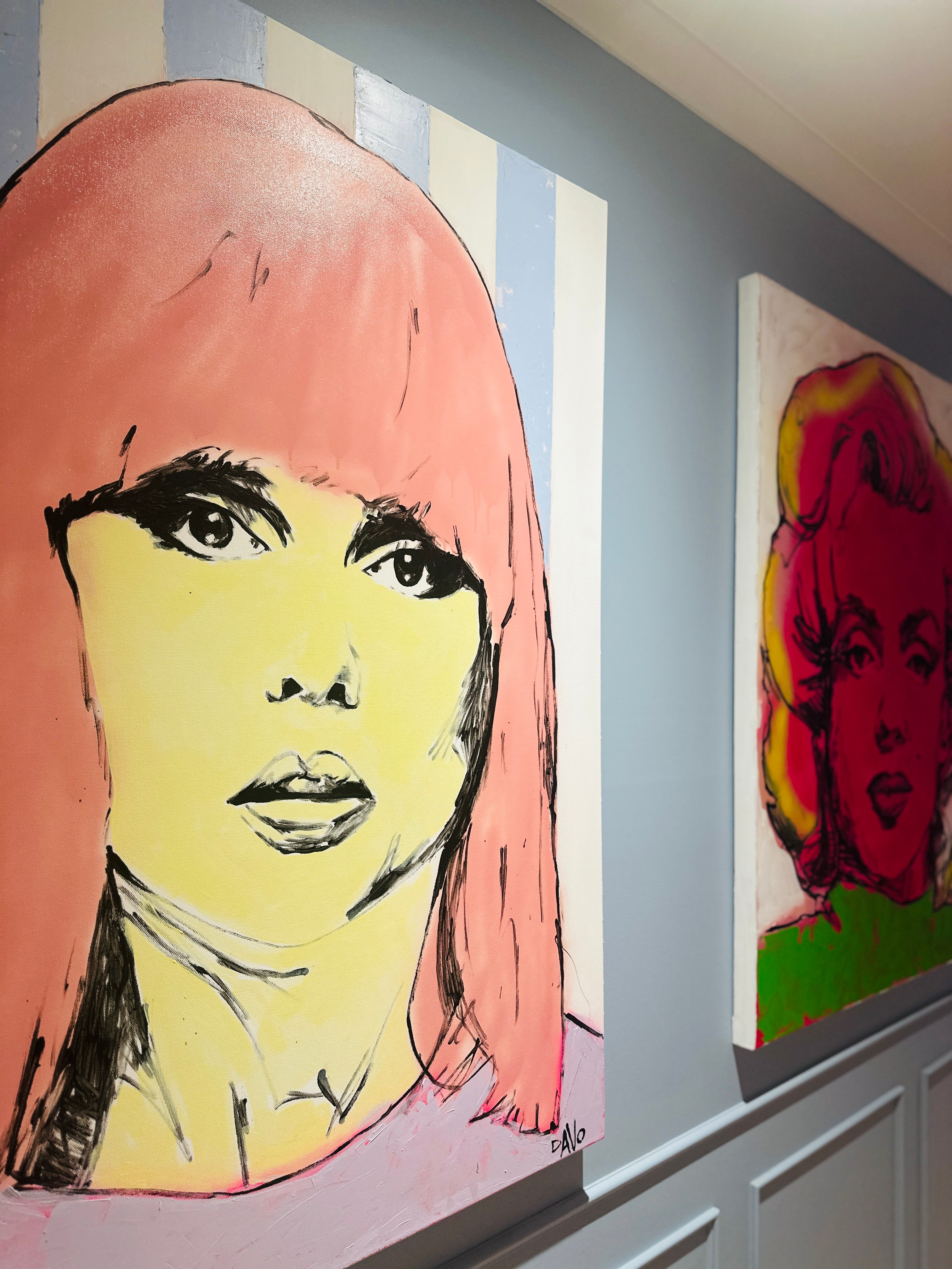 One of a Kind Debbie Harry Painting BLONDIE