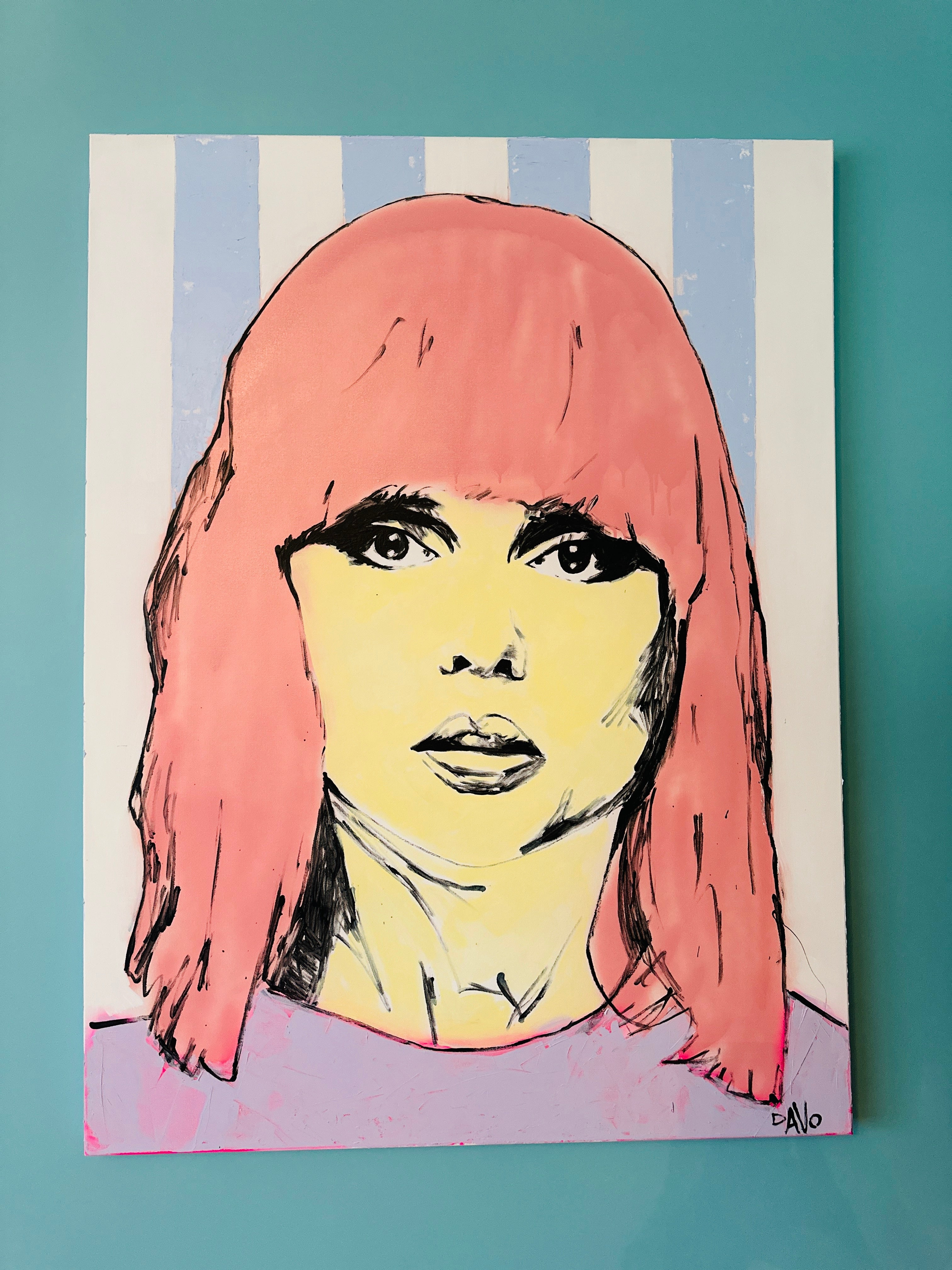 One of a Kind Debbie Harry Painting BLONDIE