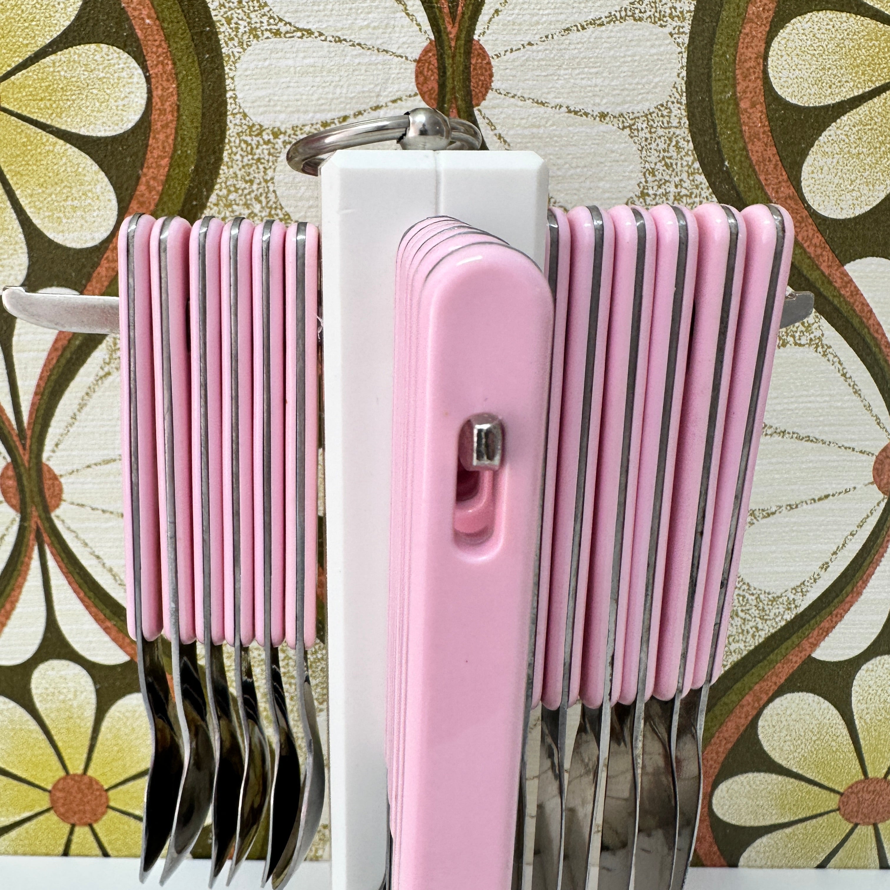 Stainless Steel Pink Cutlery Set BOXED