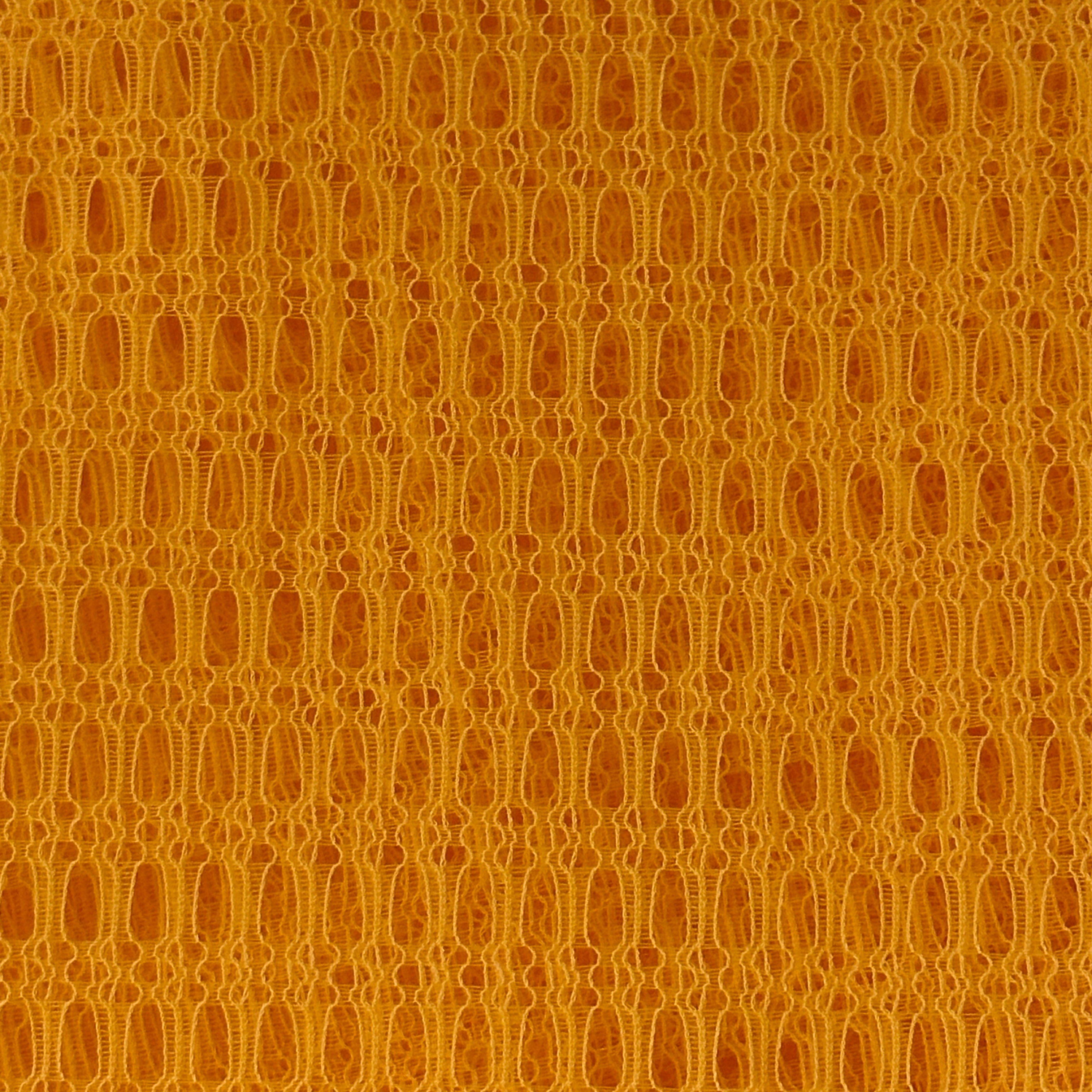290cms Orange Netting Bright 70's FABRIC