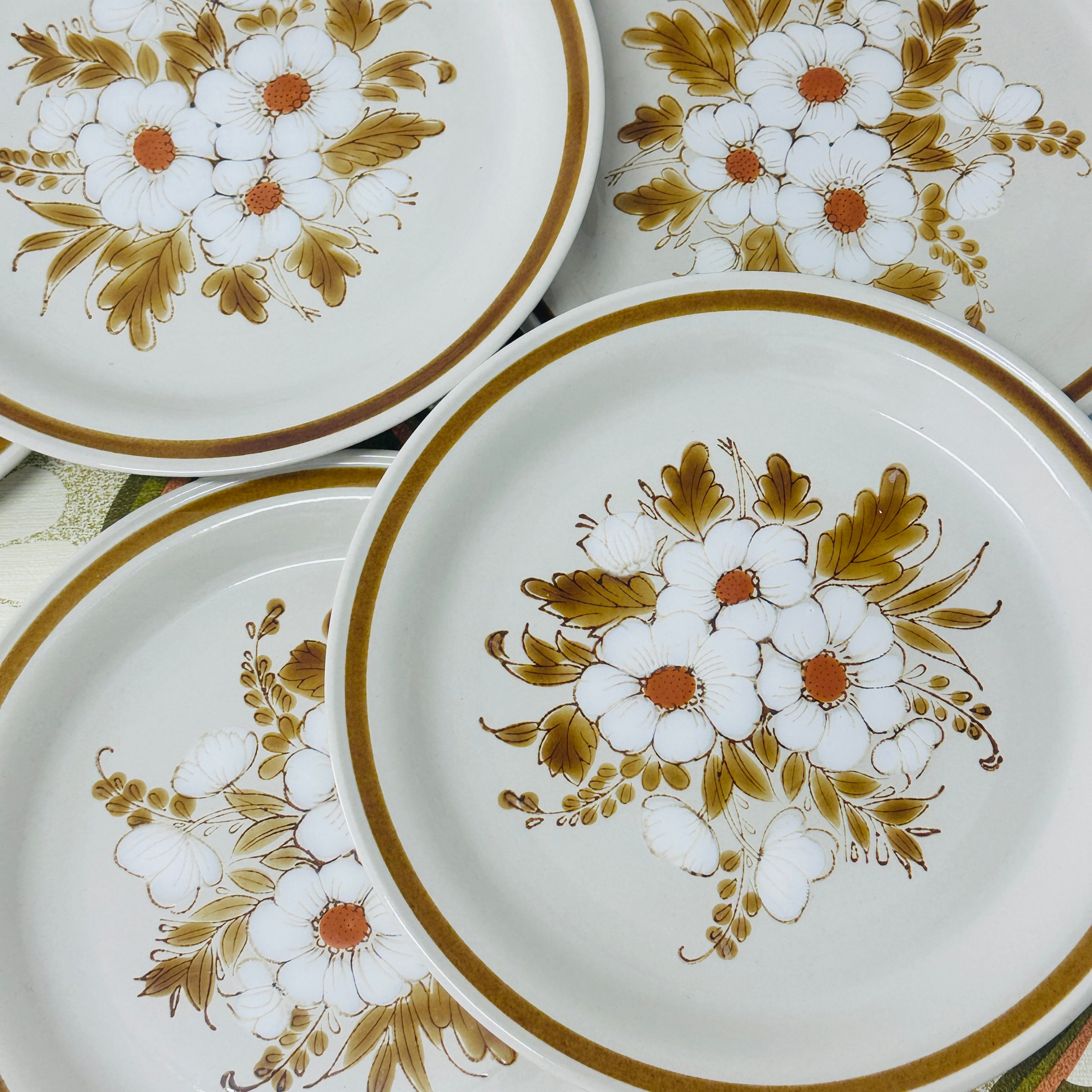 As New JAPAN Stoneware Plate VINTAGE # 4