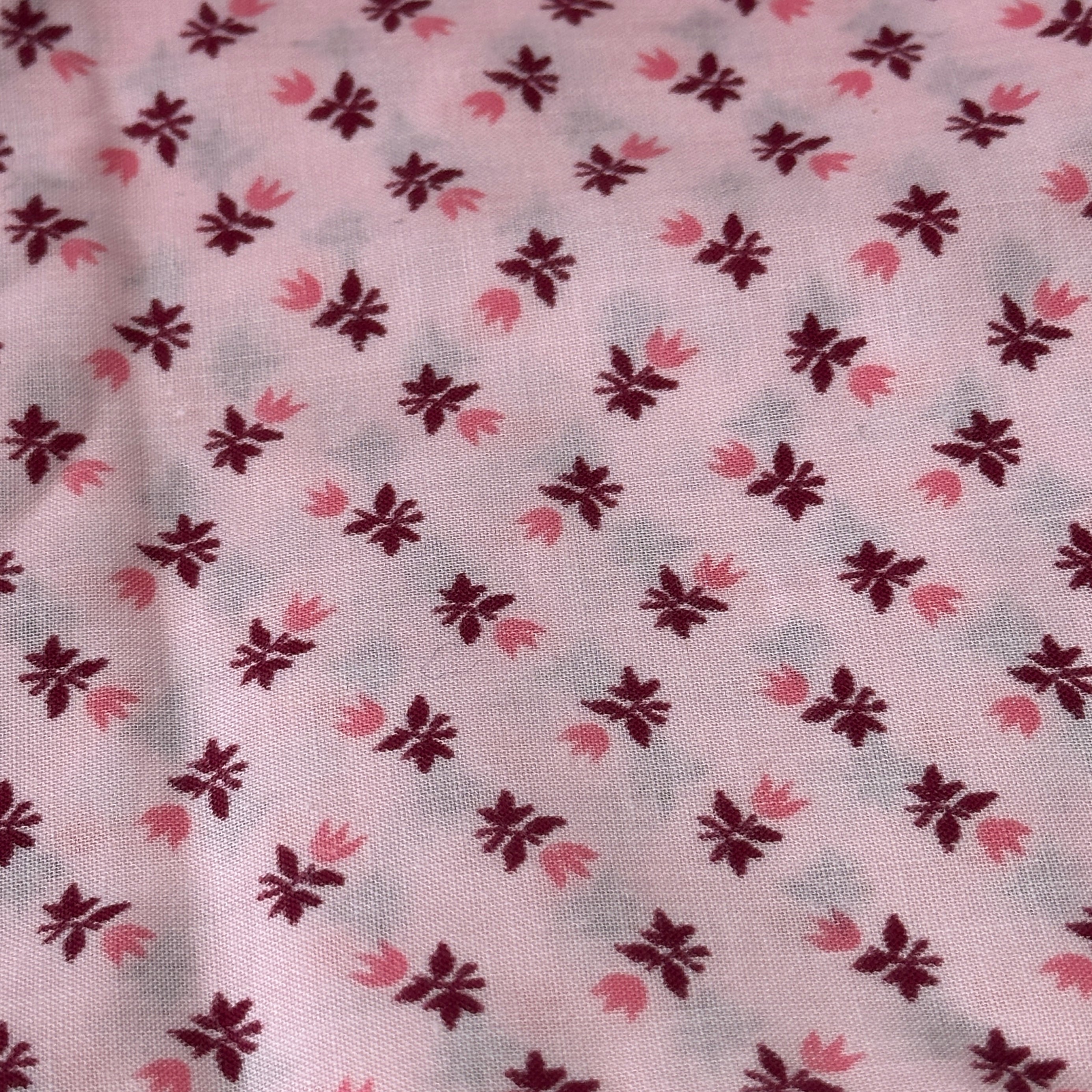 240cms Beautiful Cotton Vintage Sheet FLORAL