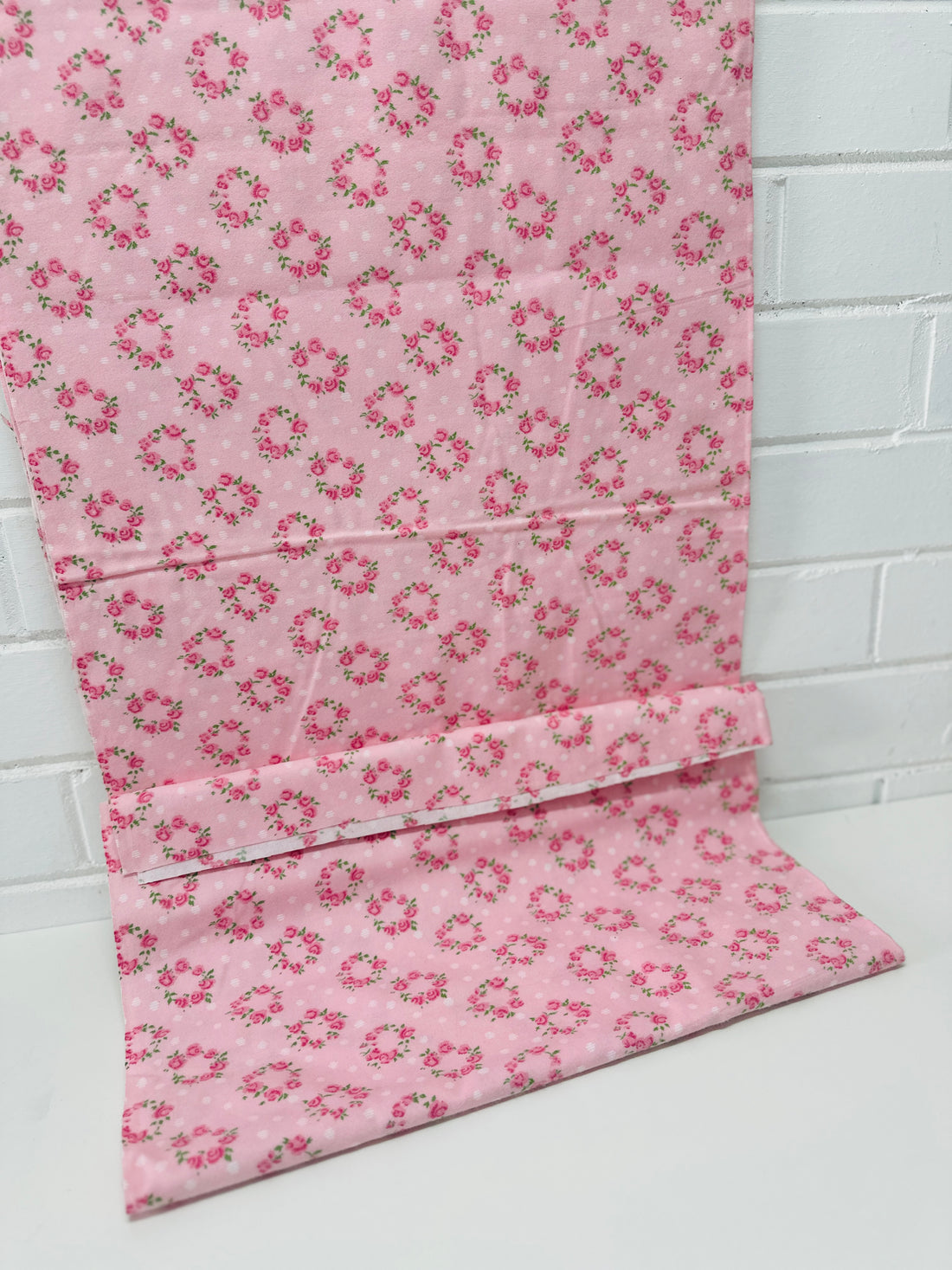 270cms Vintage Brushed Cotton PINKS Adorable
