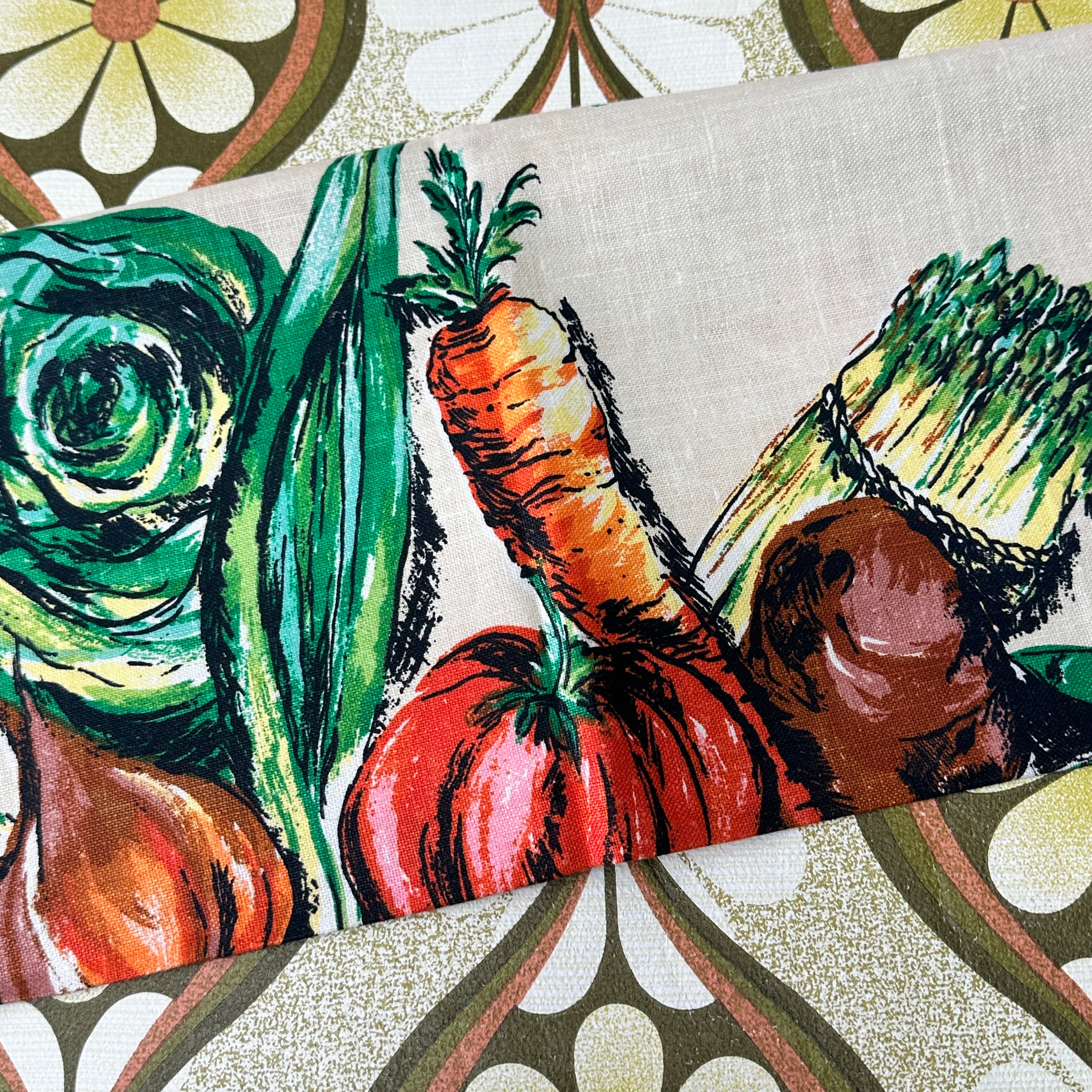 Pure Linen Vintage Tea Towel