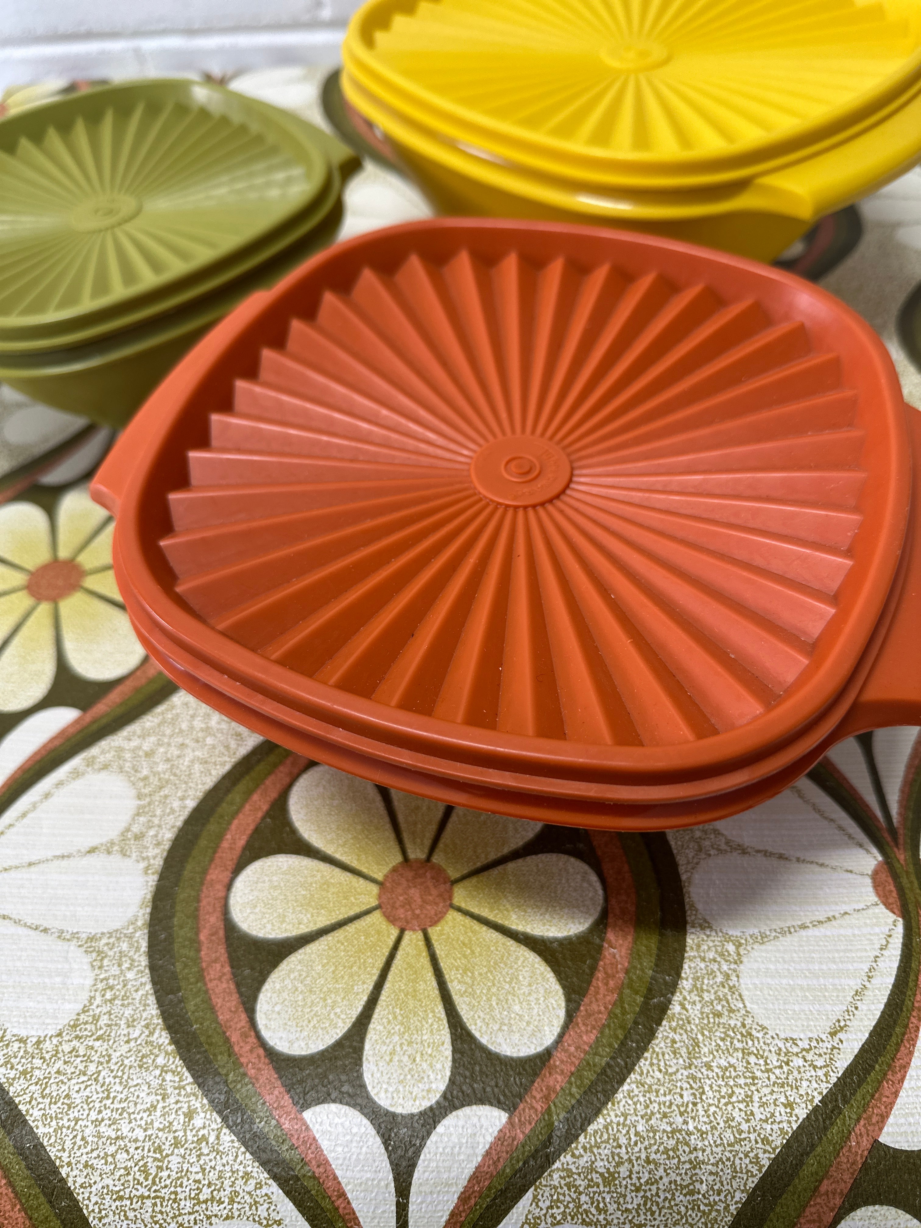 Set of Three TUPPERWARE Containers