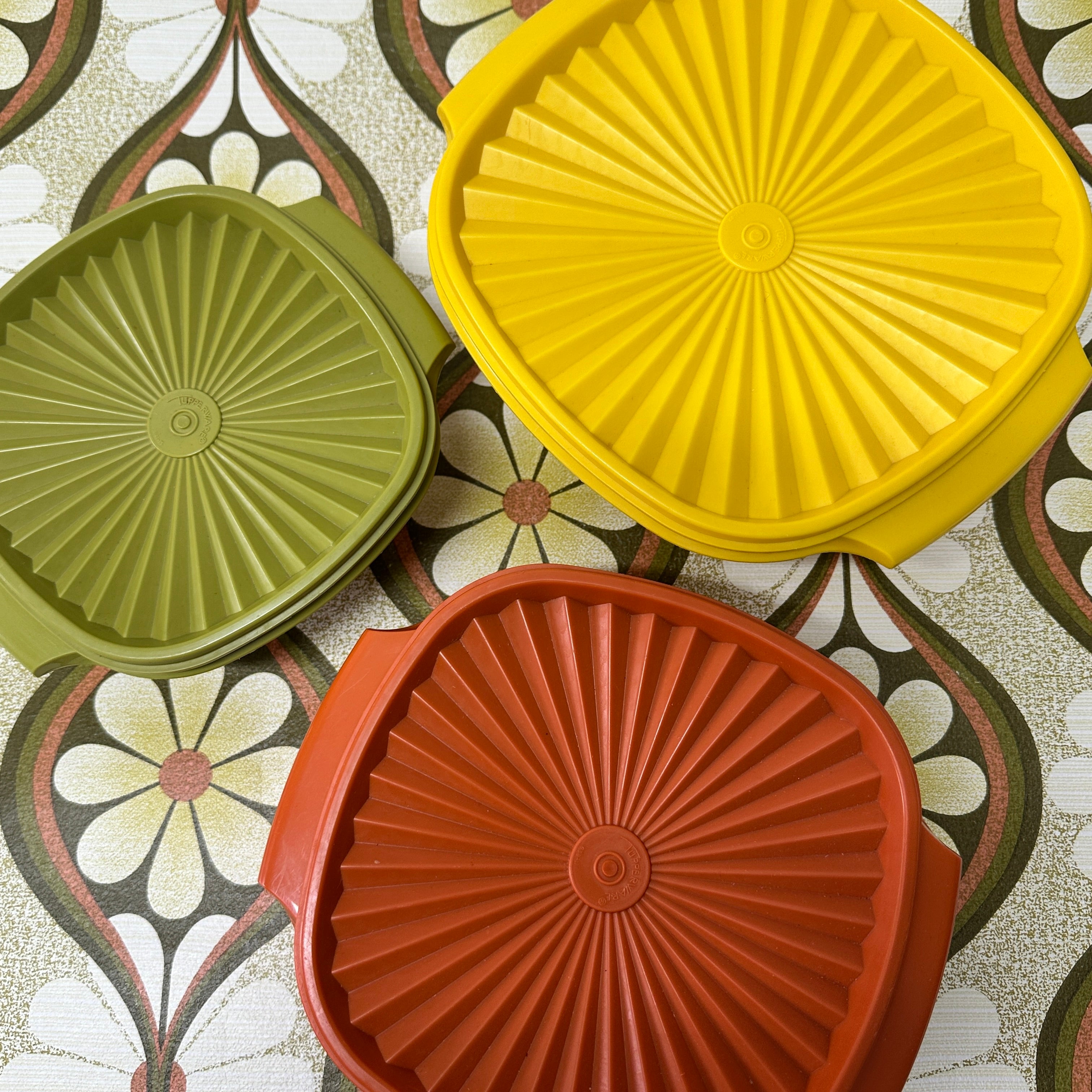 Set of Three TUPPERWARE Containers