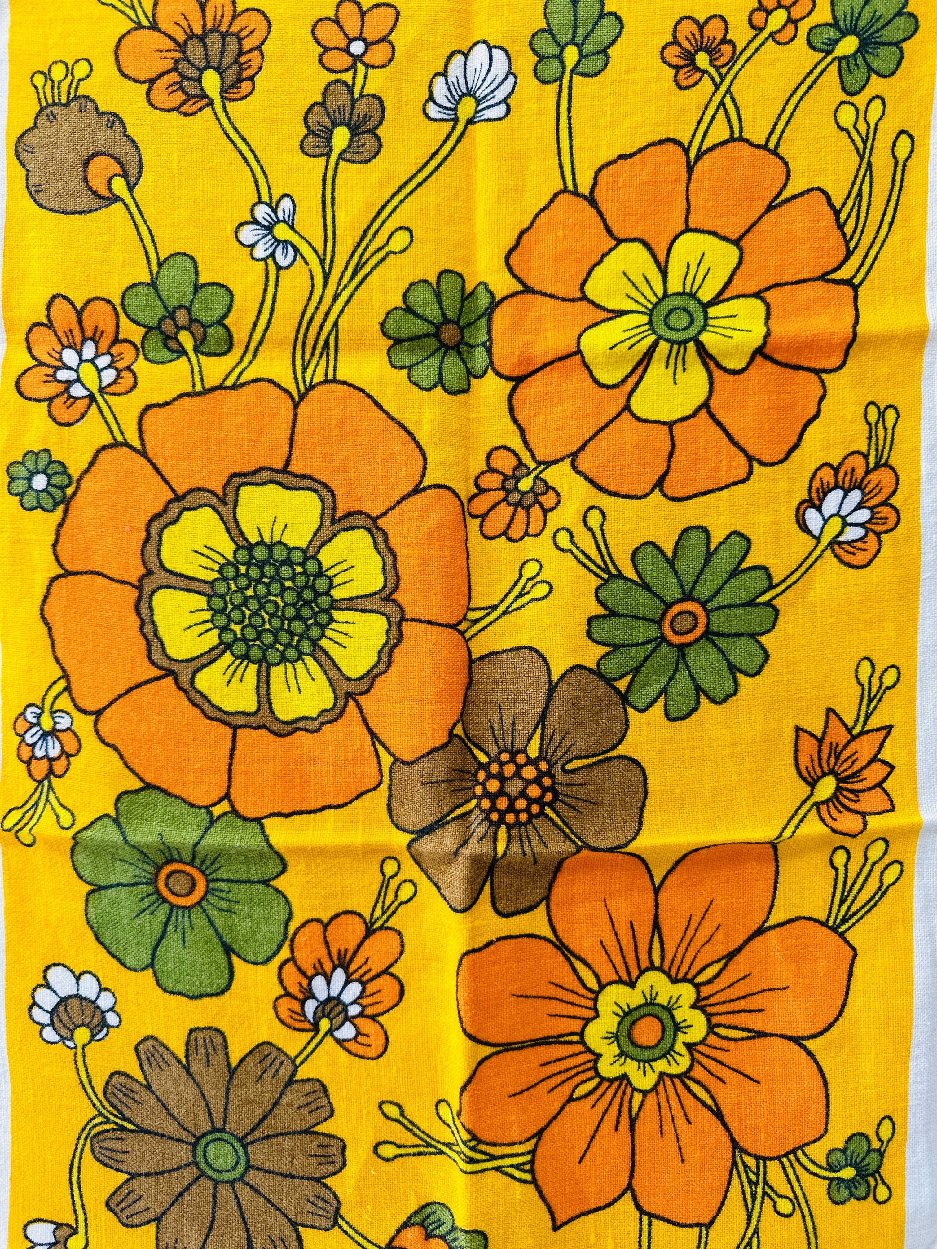 Vintage Linen Tea Towel BEAUTIFUL