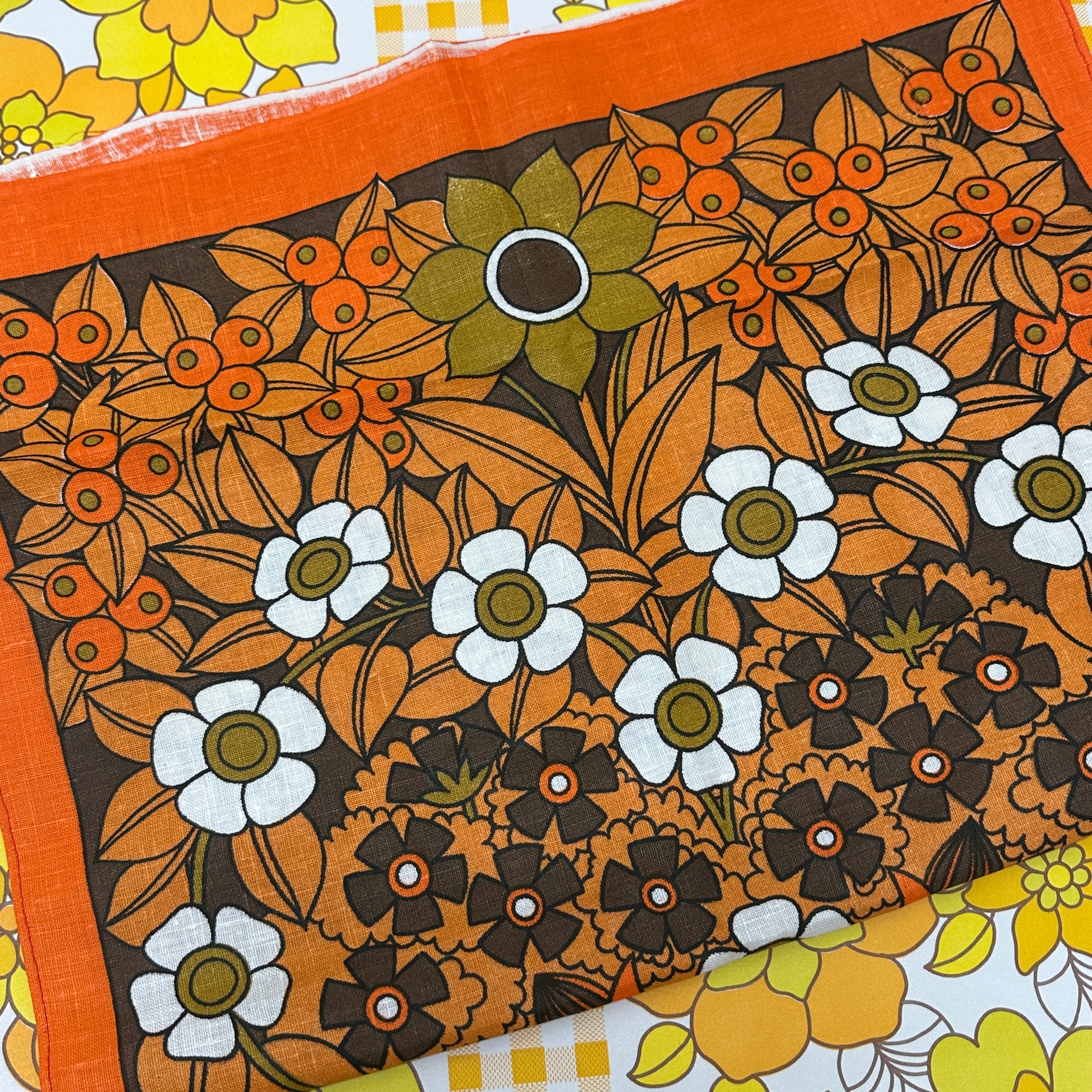 NILE Tea Towel NEW Old Stock LINEN