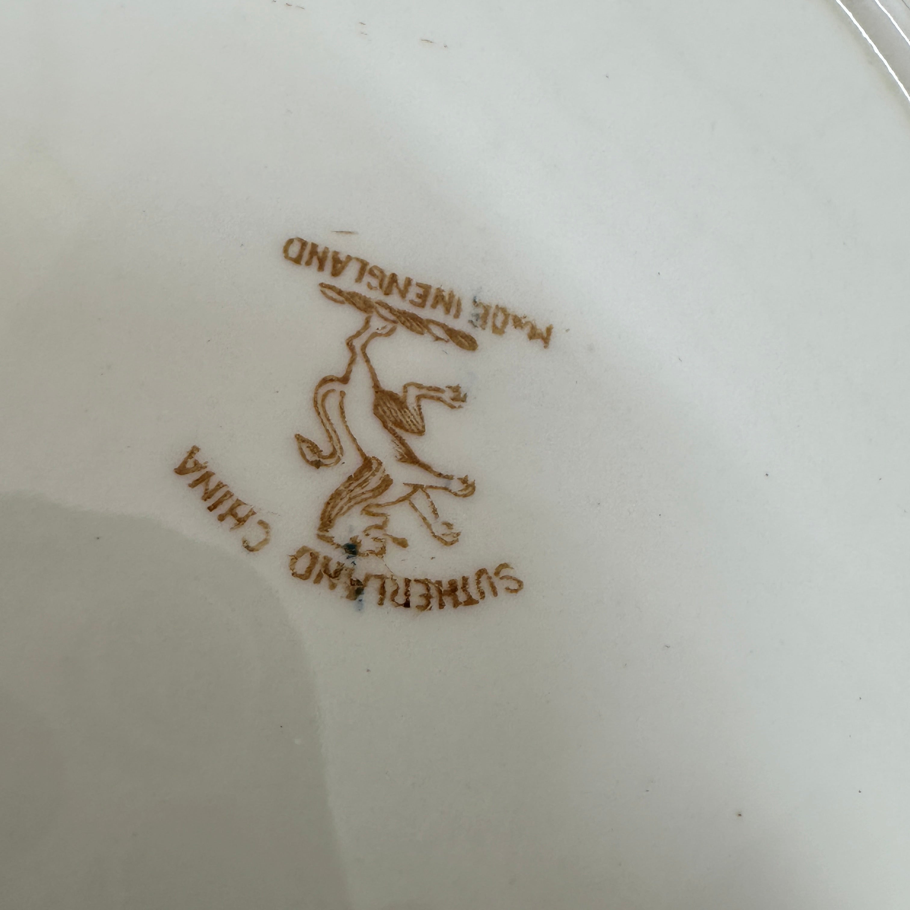 Pretty Set of Vintage Sandwich Plates