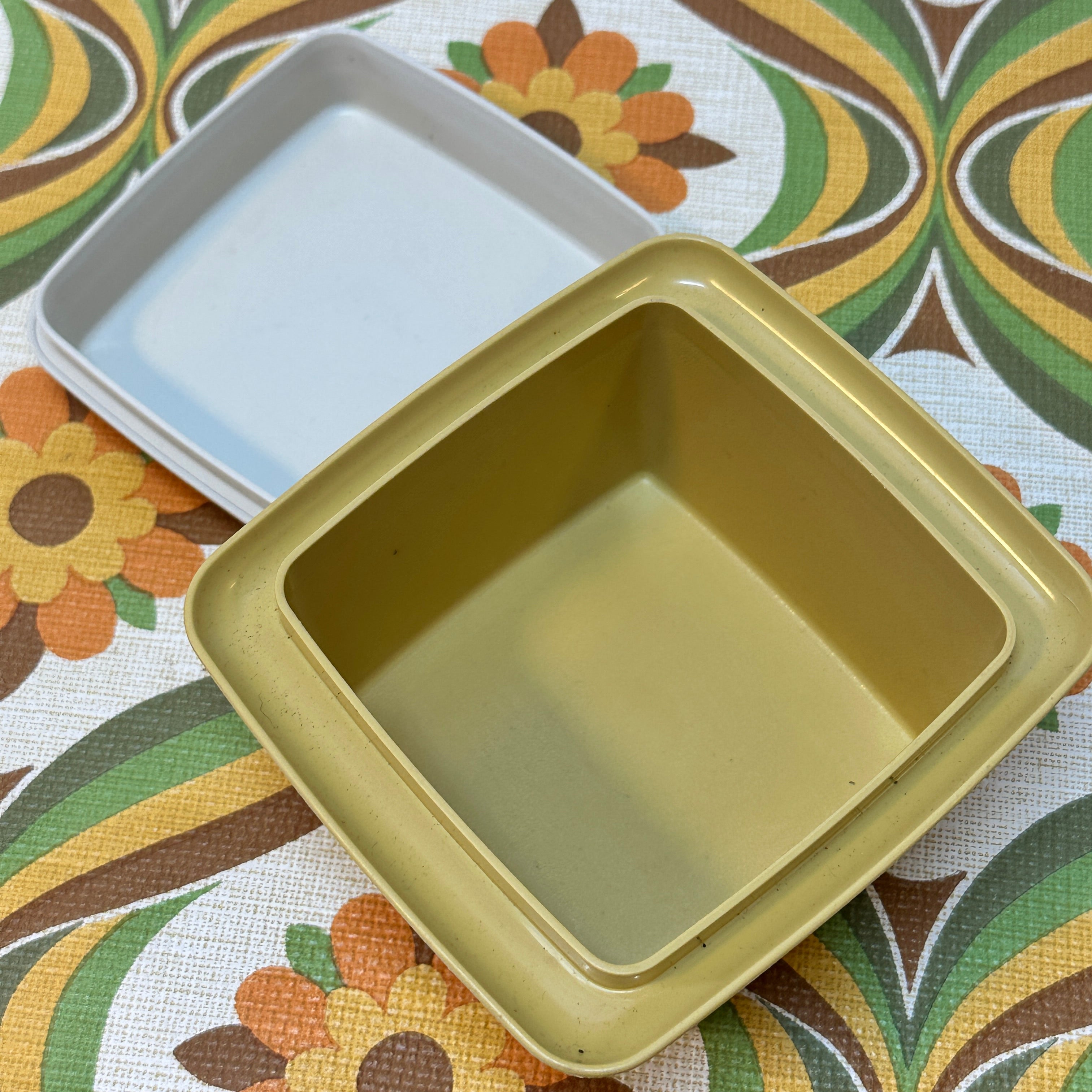 RETRO 70's TUPPERWARE Container