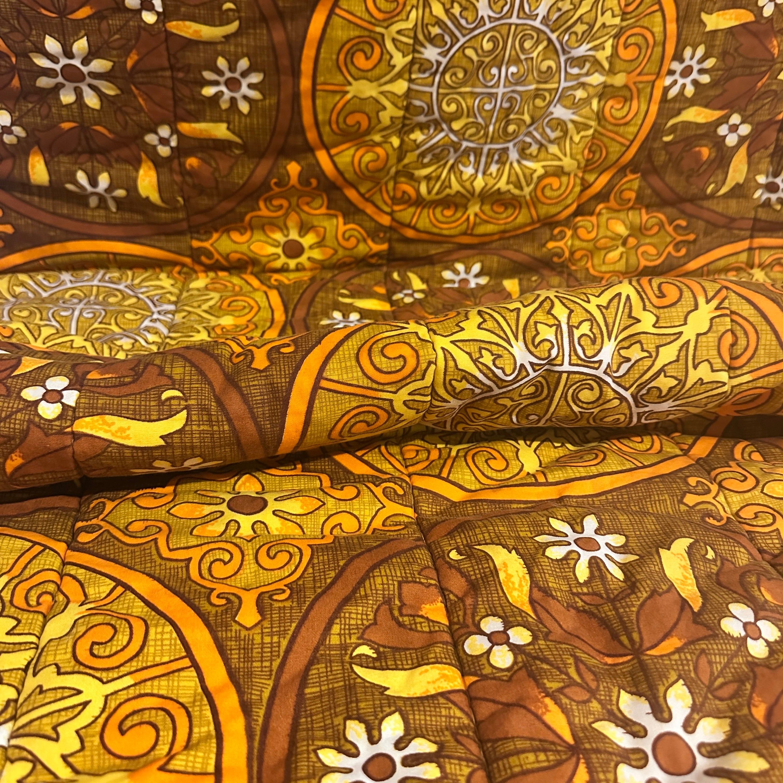 AMAZING Retro Cotton Sleeping Bag CRISP Bright As New