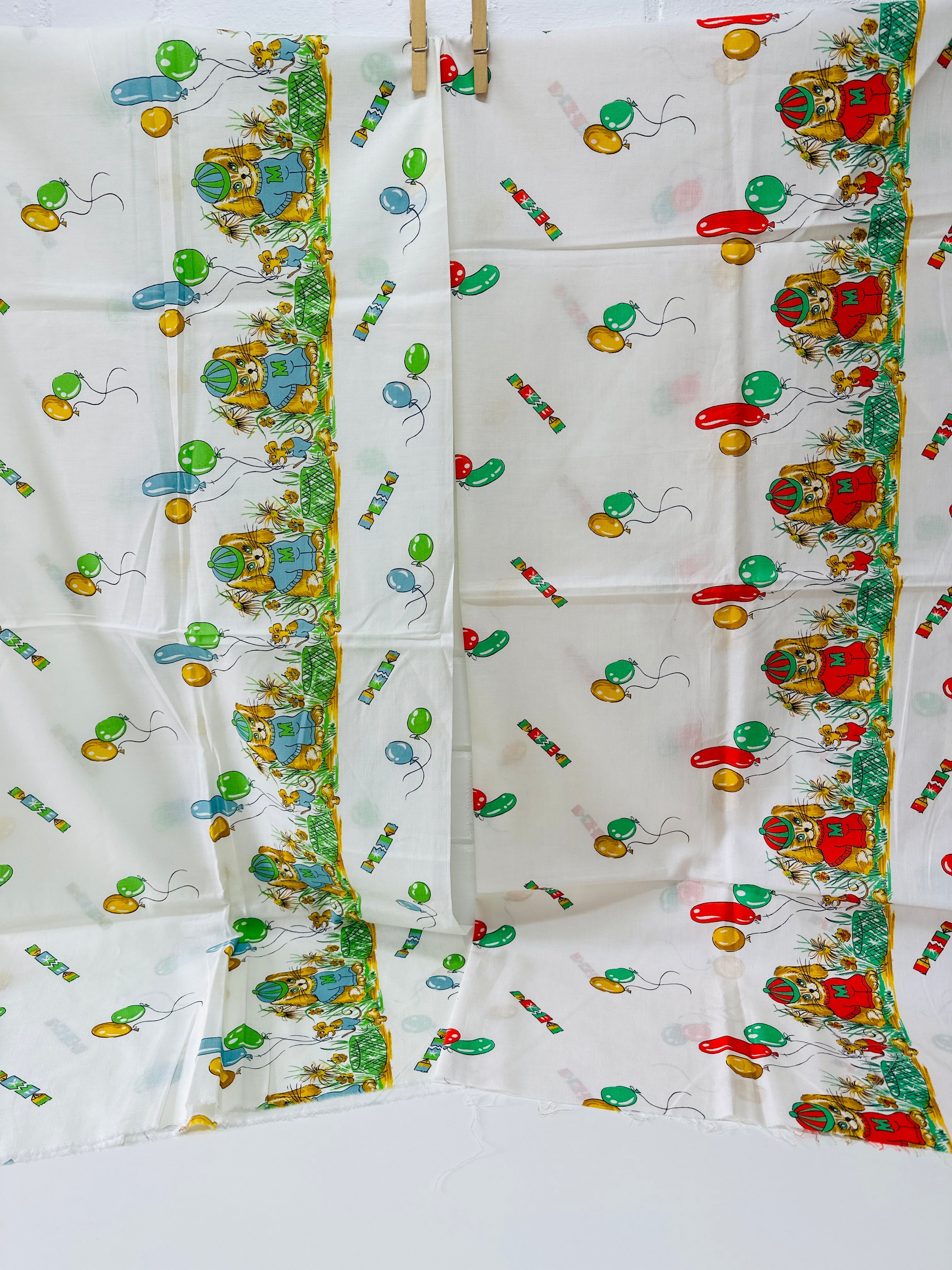 200cms Vintage Children's Fabric Panels