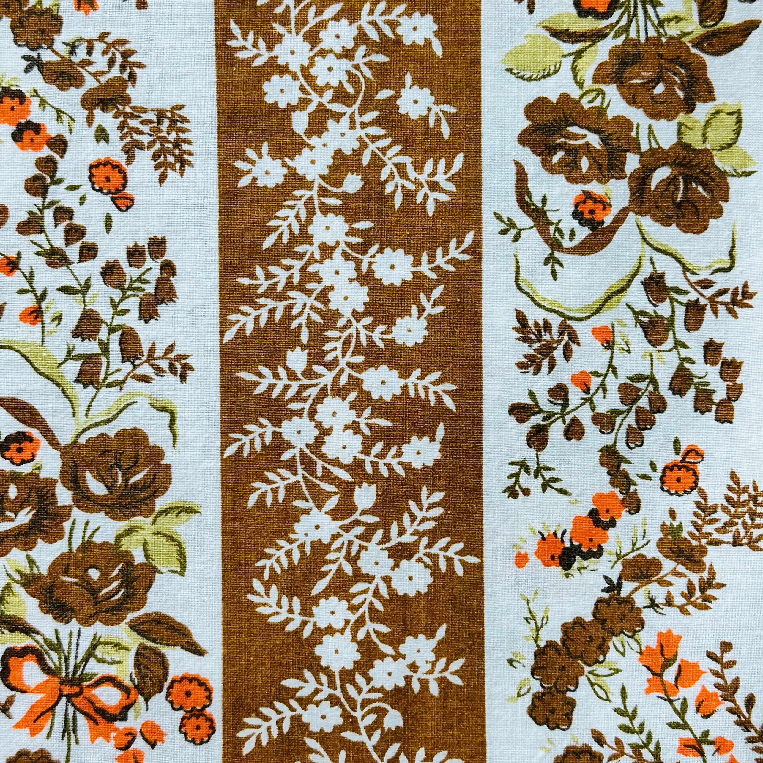 Beautiful Vintage Cotton Sheet Fabric # 2