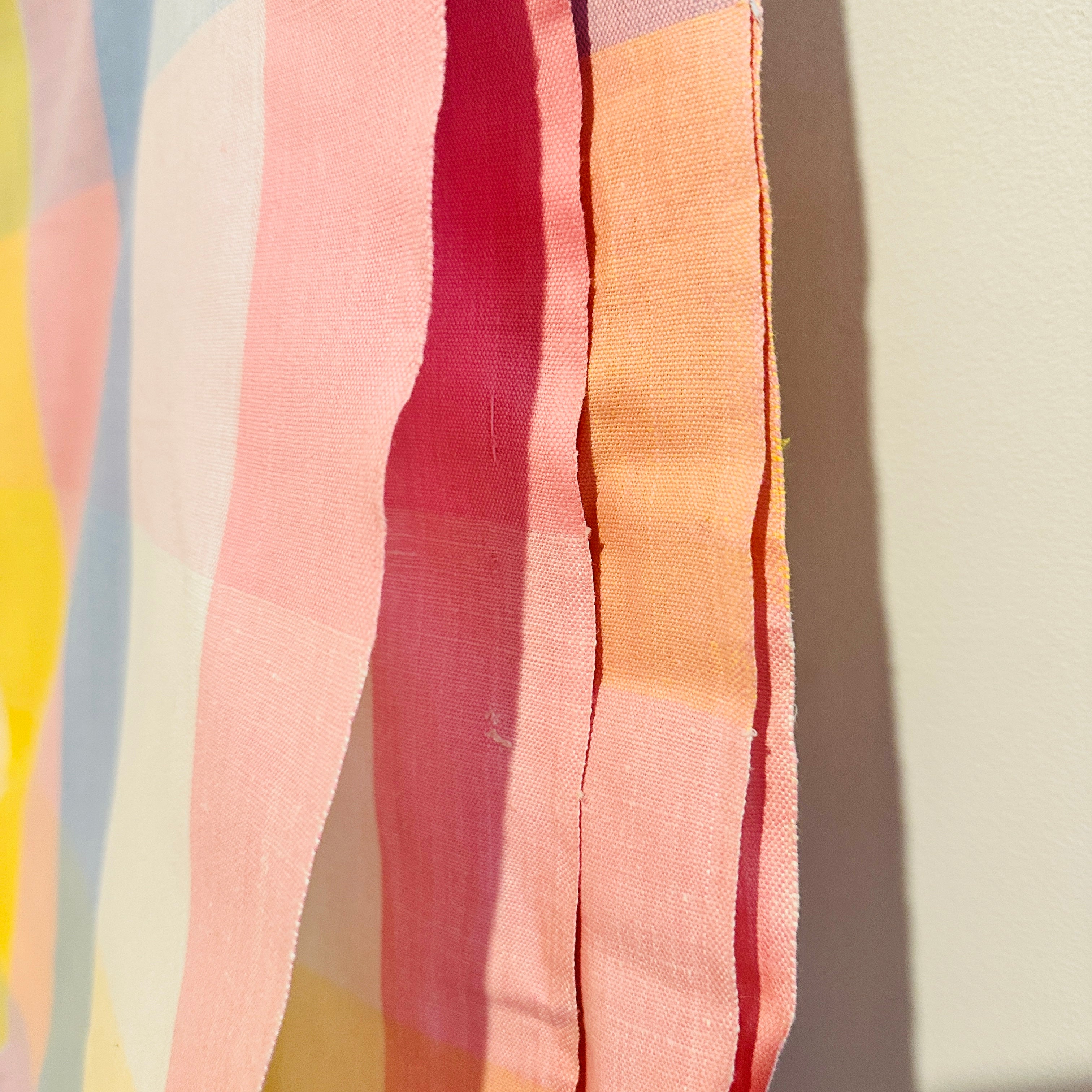 430cms Stunning Vintage Excellent Quality Fabric Soft Furnishings Cotton