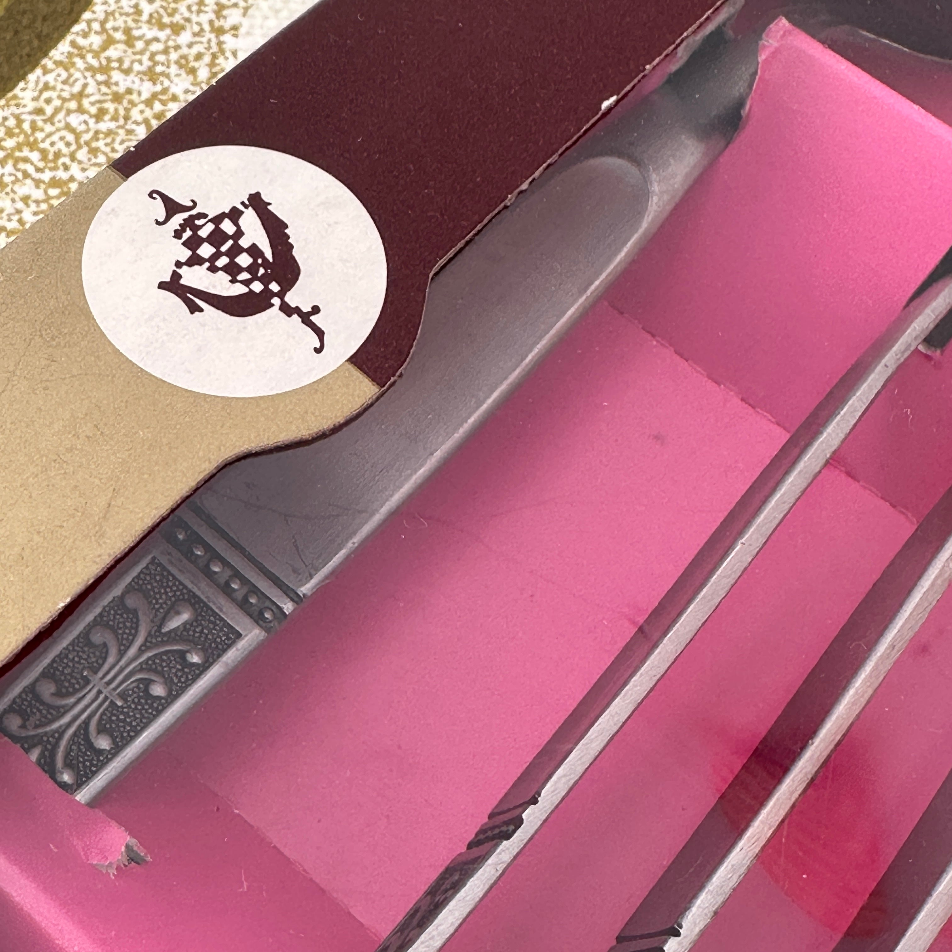 ROWE Retro Buffet Fork Set Mid Century Stainless Steel