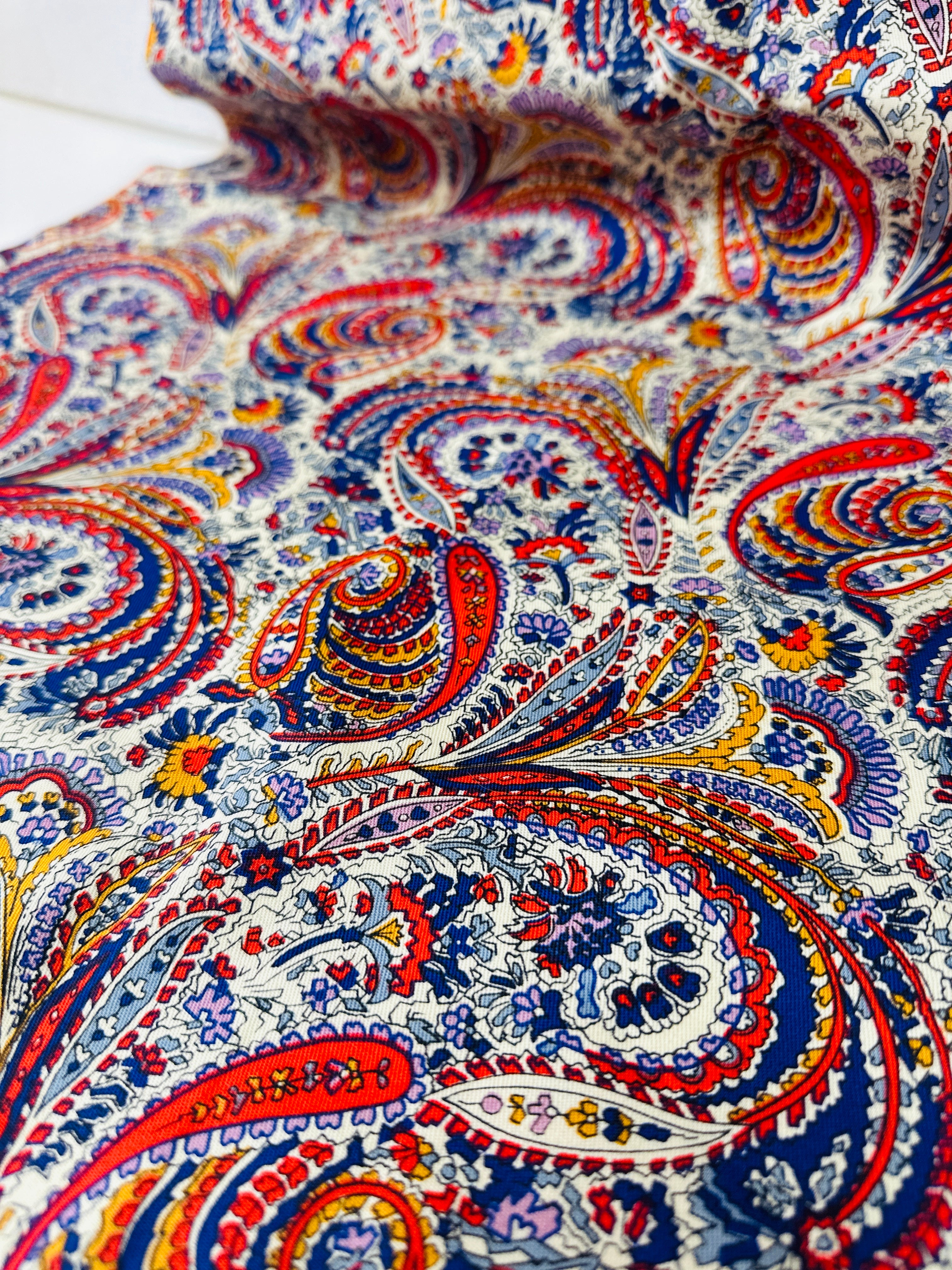 240cms Wonderful VINTAGE Cotton Fabric