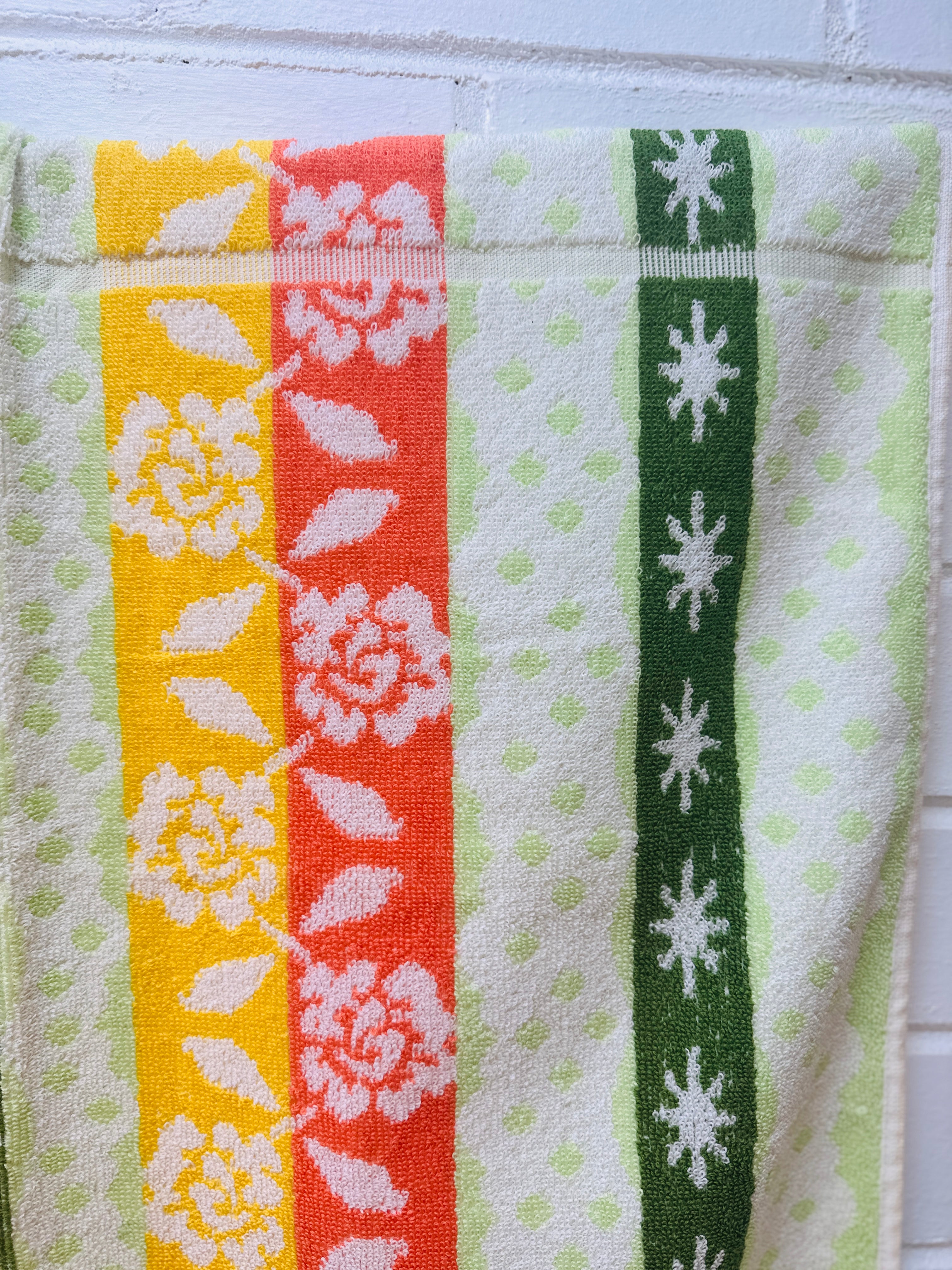 UNUSED VINTAGE Dri-Glo Bath Towel AMAZING New