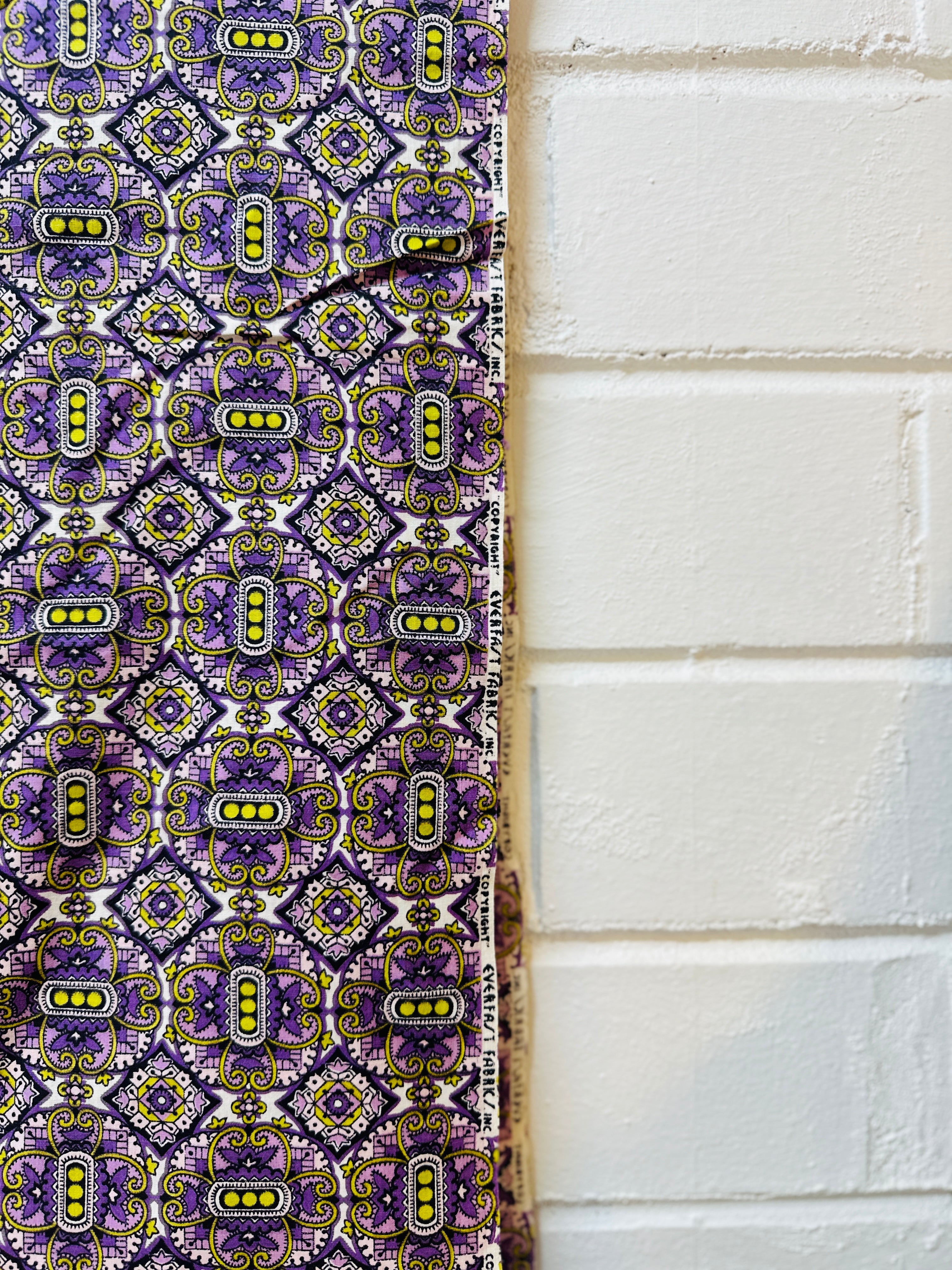 320cms Funky Purple Everfast Fabric