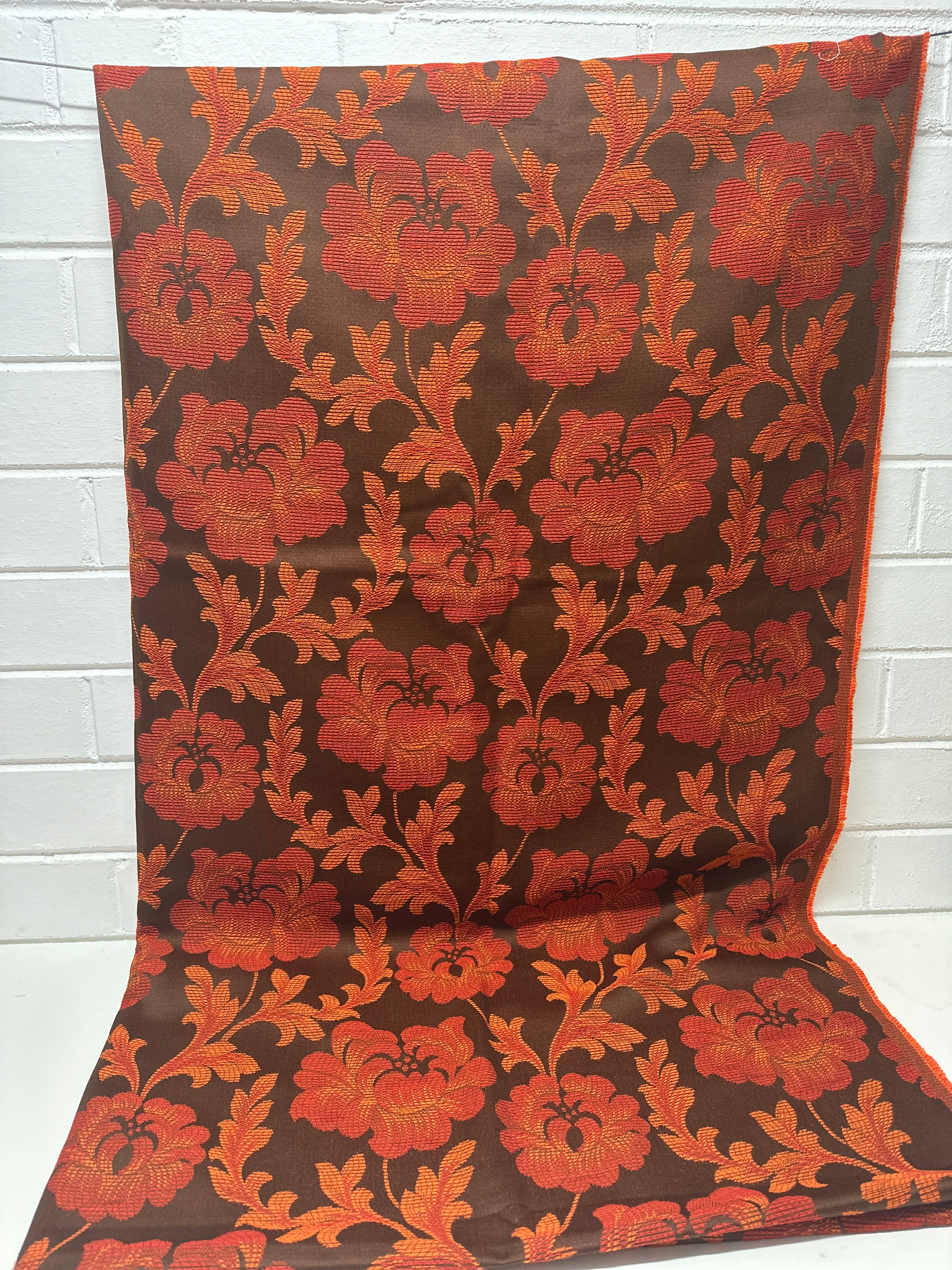 260cms Thick Orange Upholstery Fabric