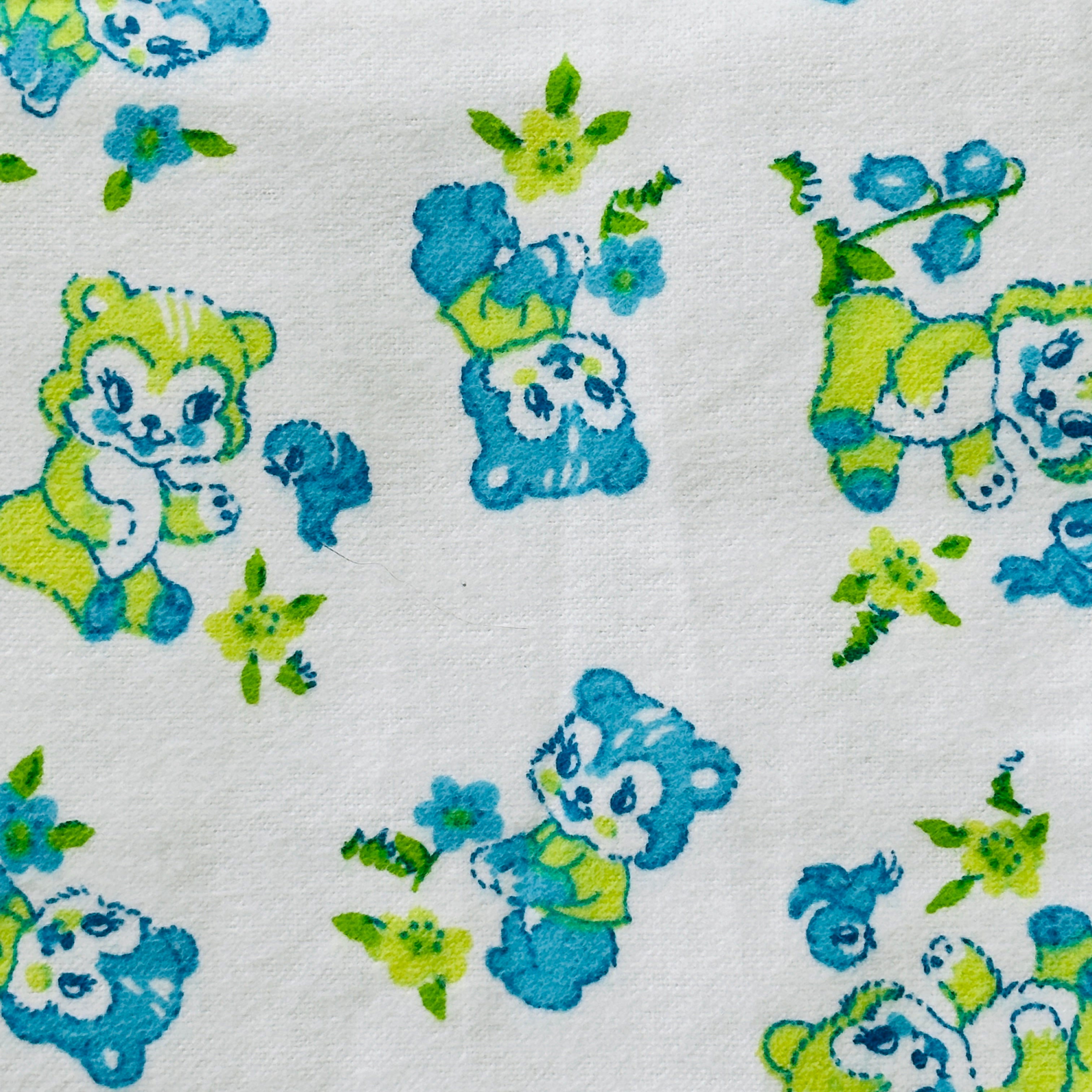 300cms VINTAGE Brushed Cotton Children's Fabric