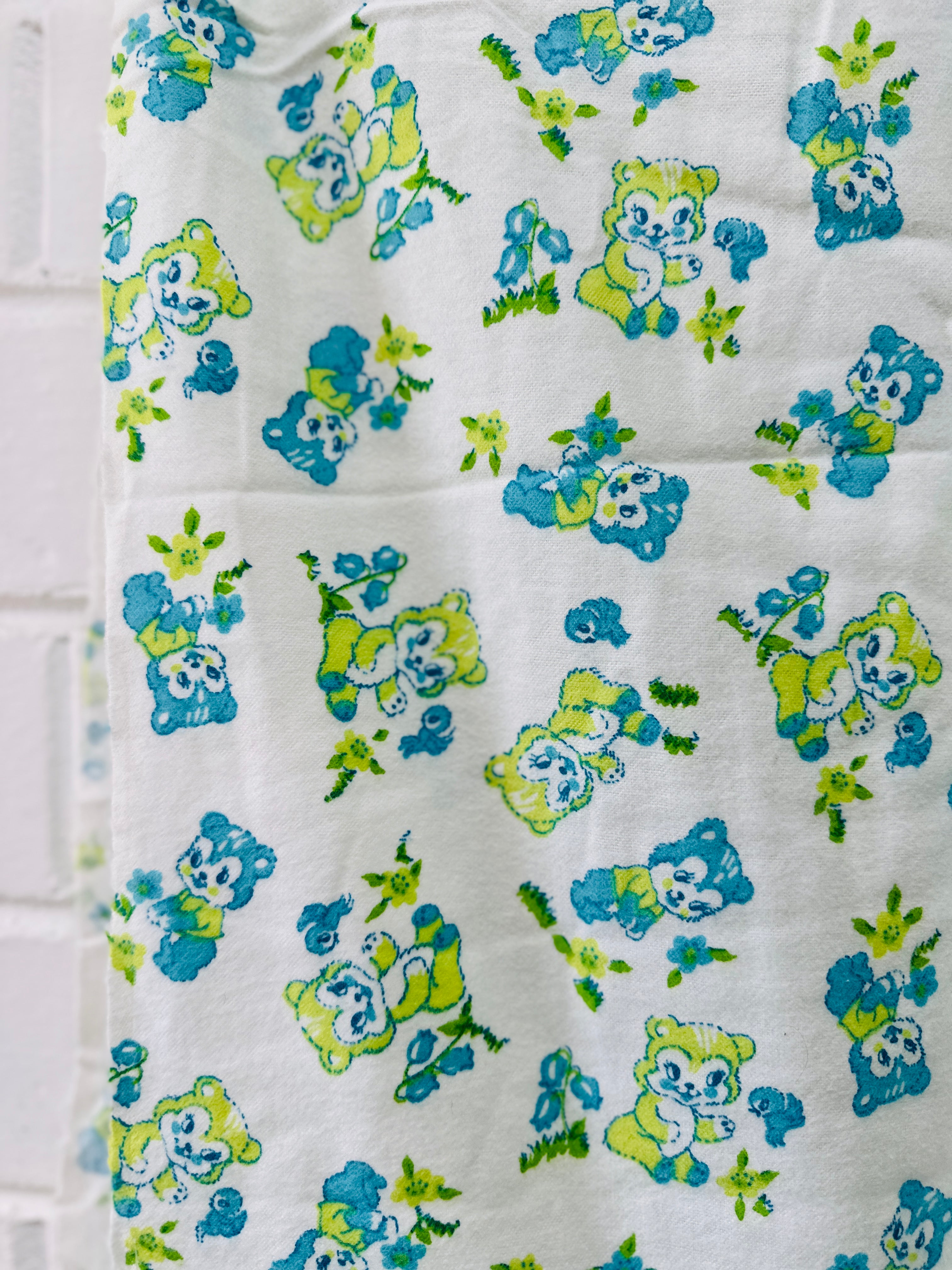 300cms VINTAGE Brushed Cotton Children's Fabric