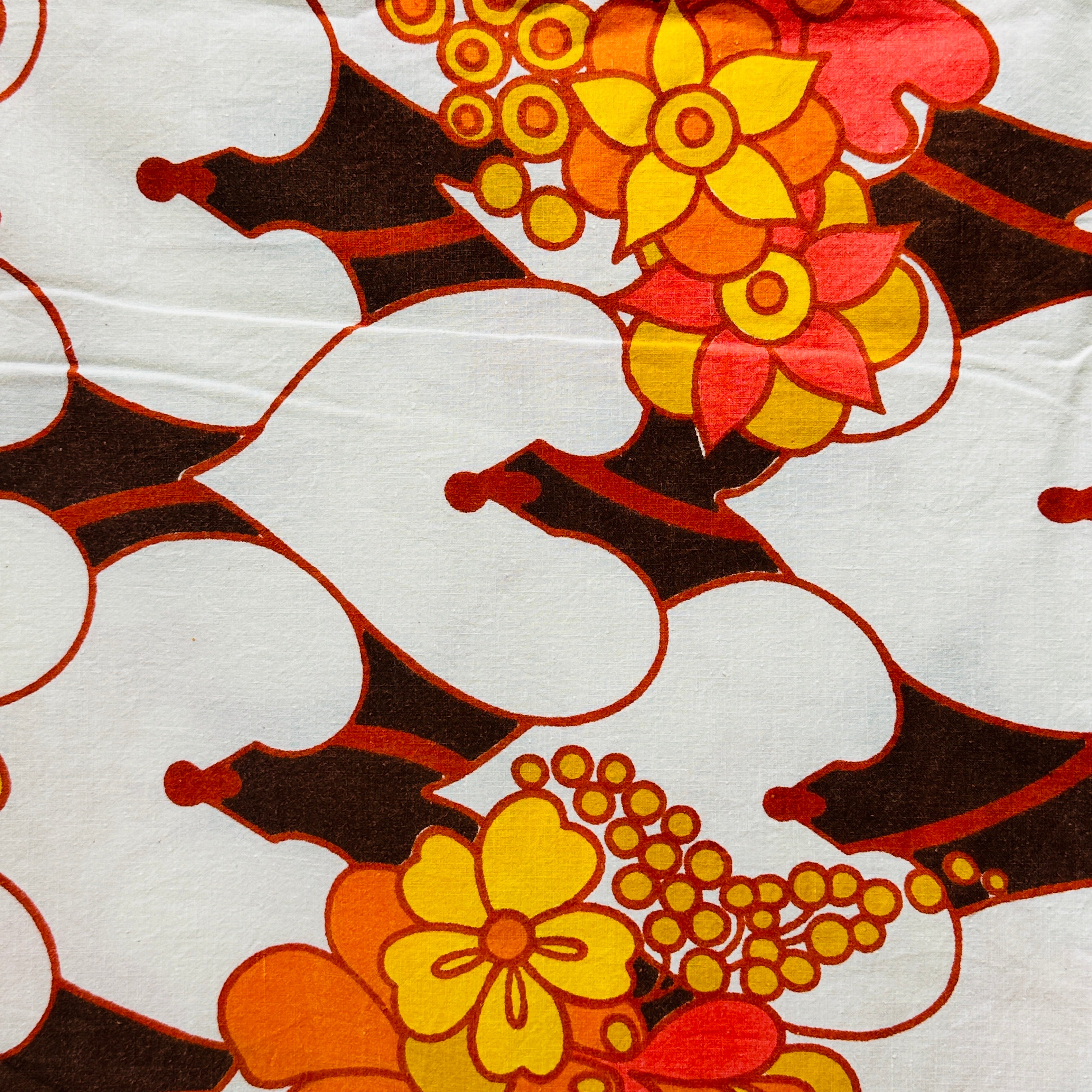 240cms Cool Vintage Cotton Sheet Fabric