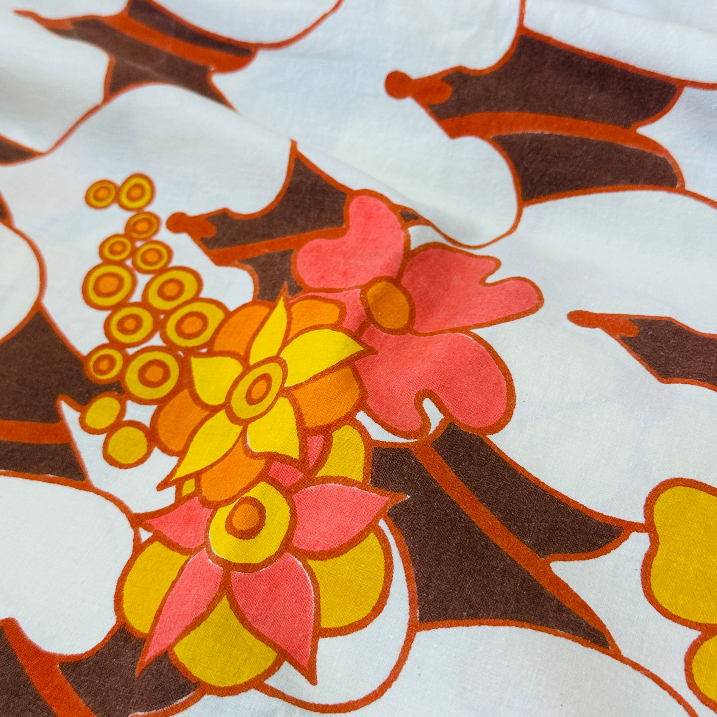 240cms Cool Vintage Cotton Sheet Fabric