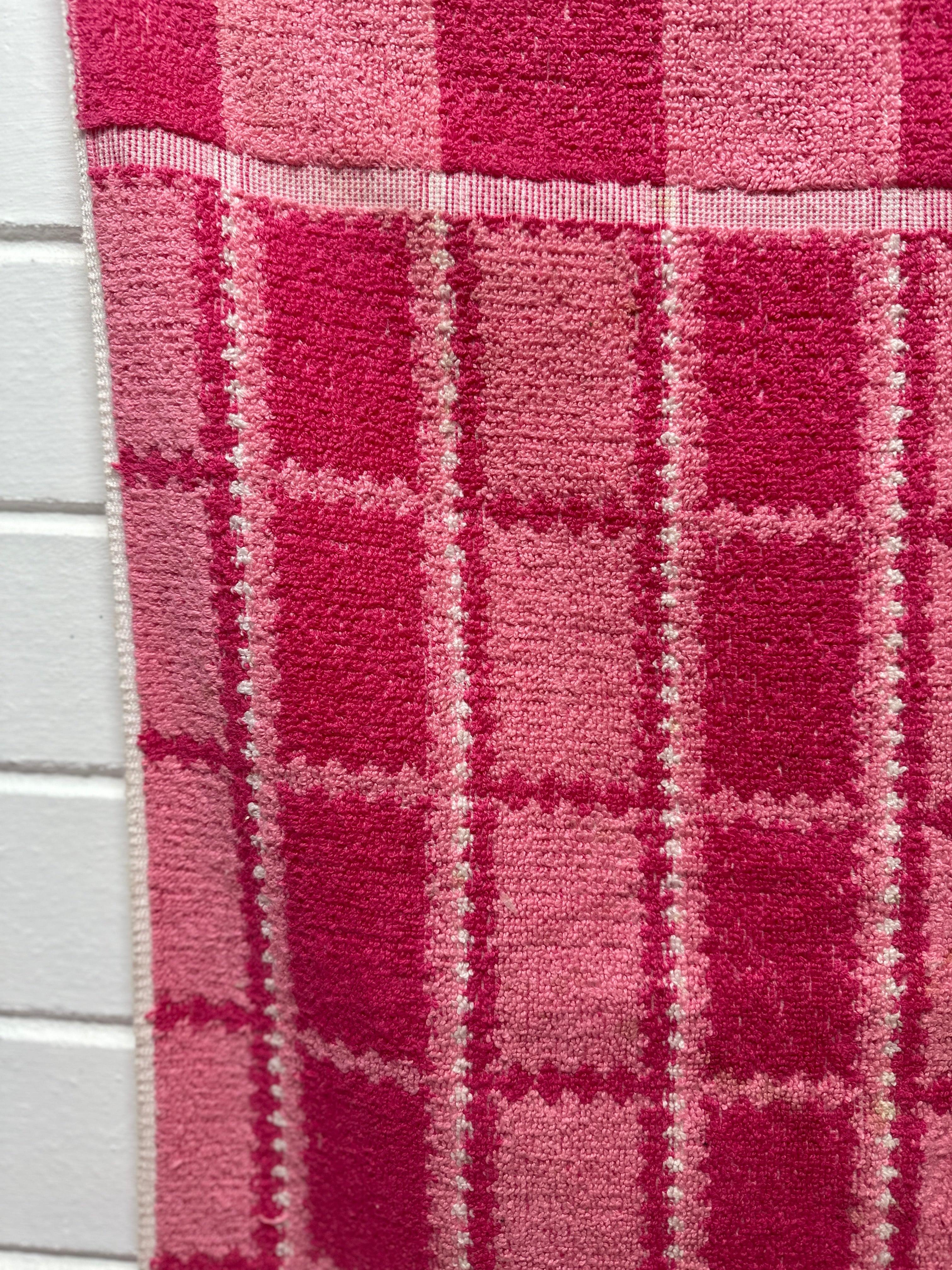 Unused Cotton Vintage Bath Towel