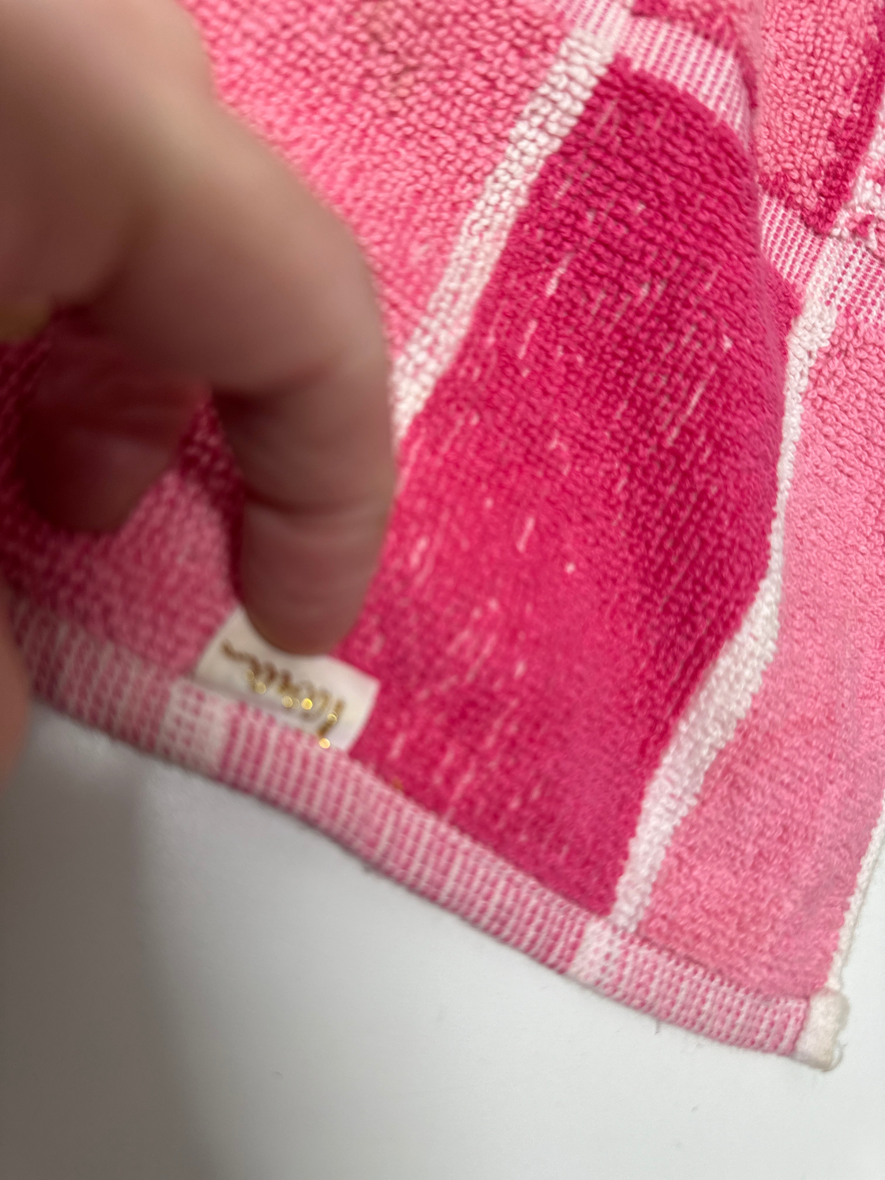 Unused Cotton Vintage Bath Towel