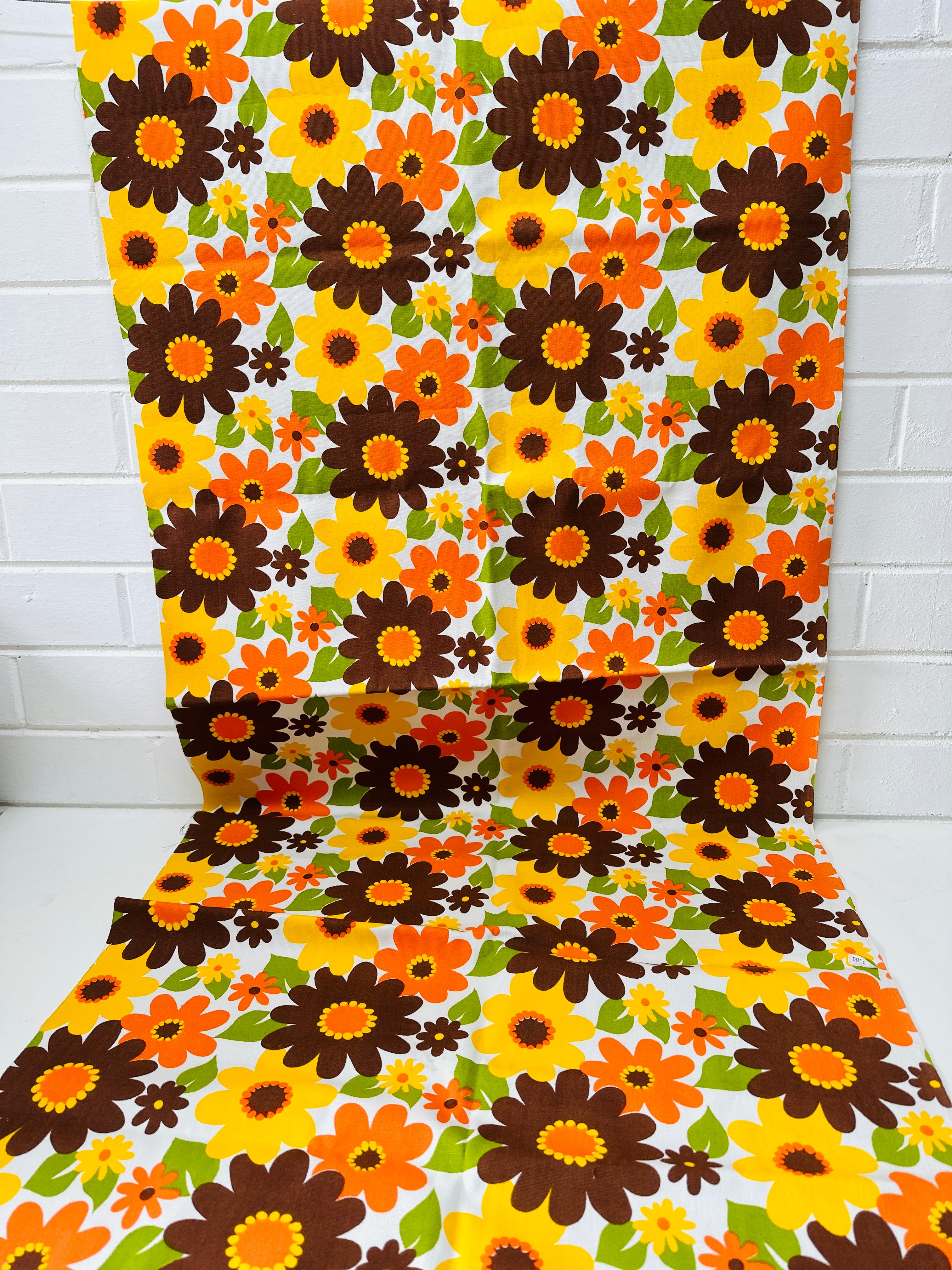 140cms UNBELIEVABLE Vintage Cotton Fabric Heavy Weight