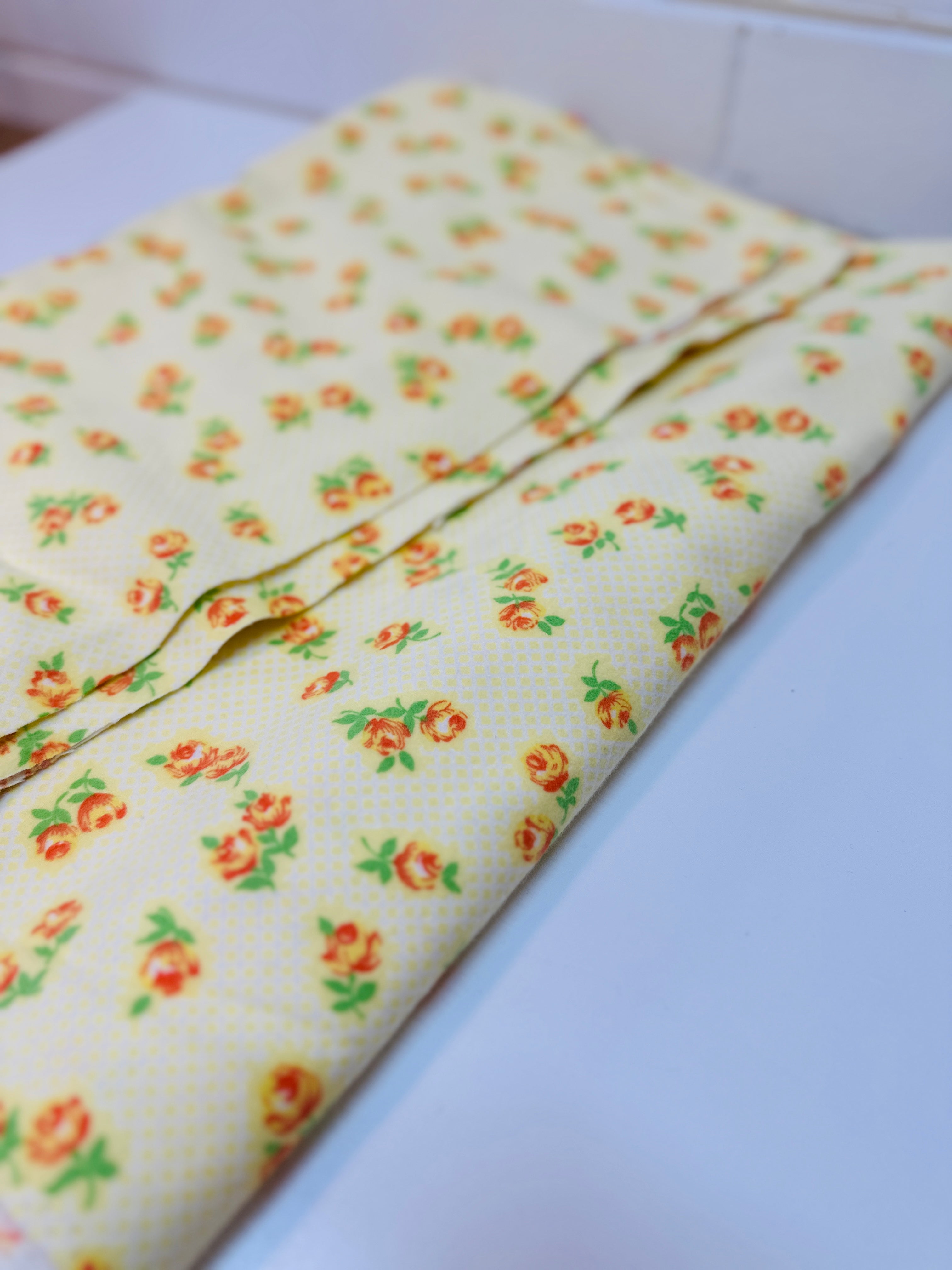 220cms Sweet Vintage Brushed Cotton FABRIC